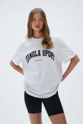Adanola Sport Short Sleeve Oversized T-shirt - Grey Melange