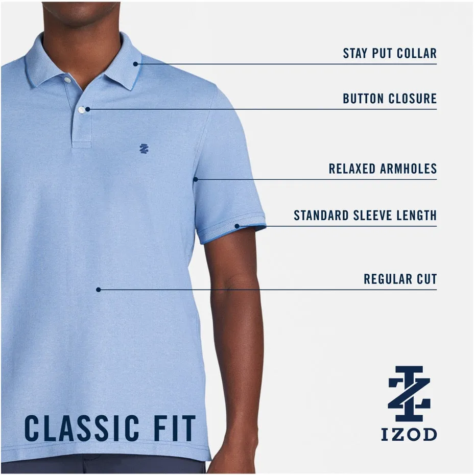 ADVANTAGE PERFORMANCE SHORT-SLEEVE POLO - BLACK