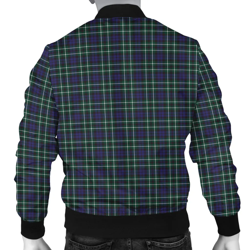 Allardice Tartan Bomber Jacket with Family Crest