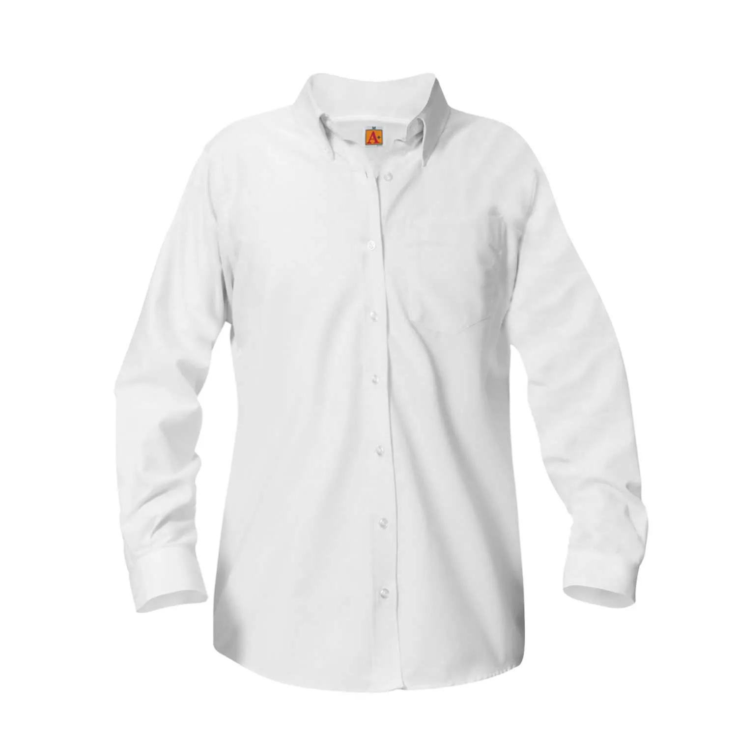 American Heritage Female Oxford Long Sleeve Blouse