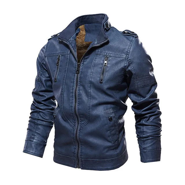Antonios Leather Italian Jacket