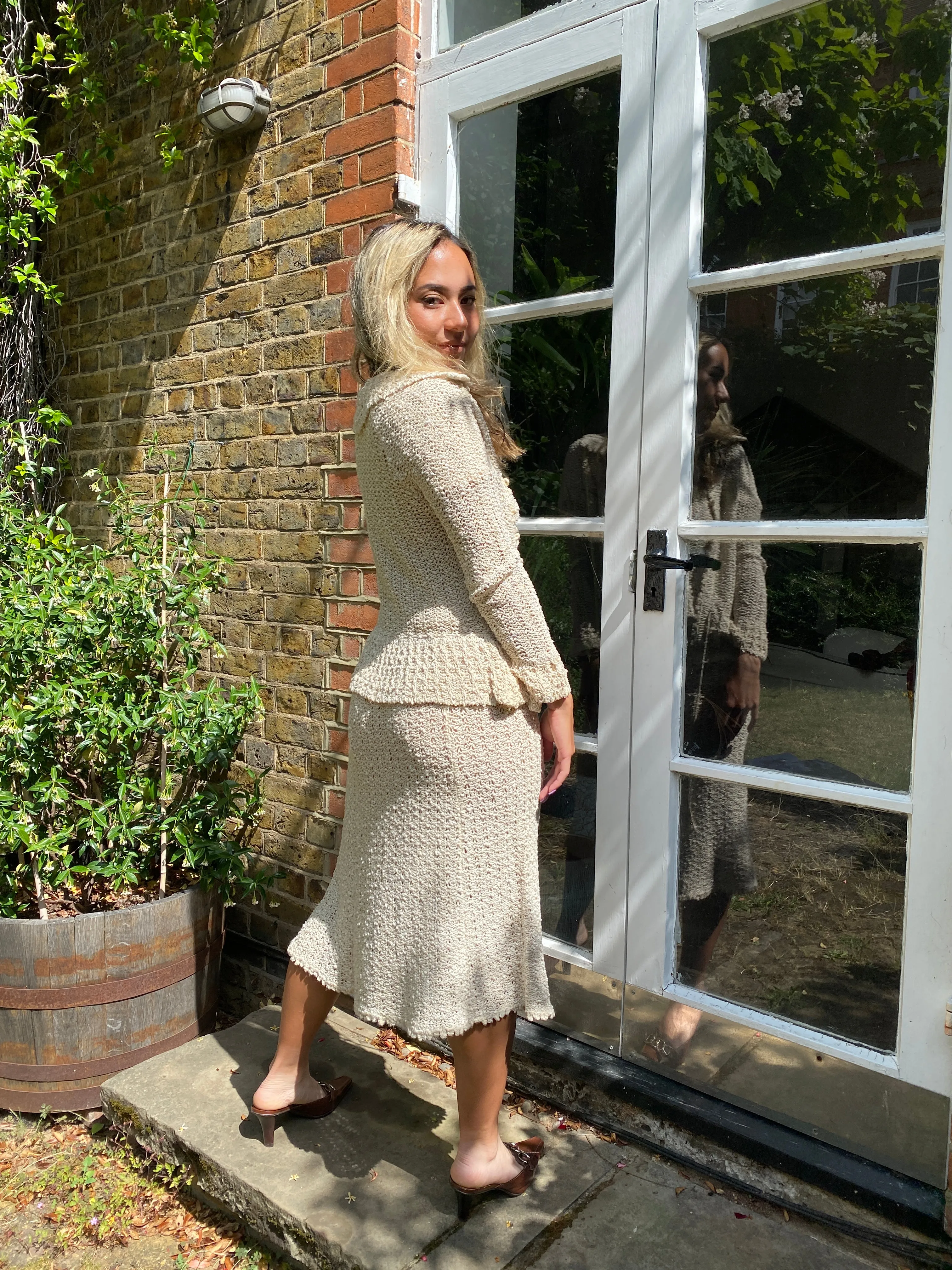 ARCHIVE - 1960s Irish Linen Knitted Three-Piece Suit