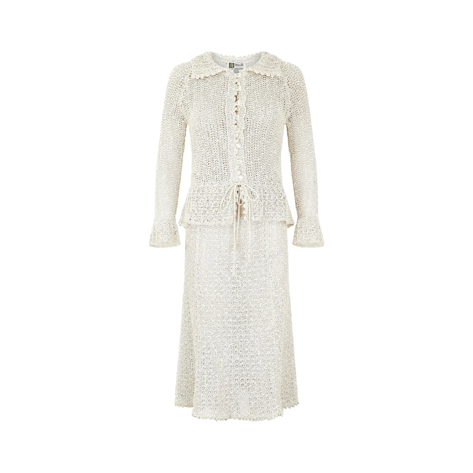 ARCHIVE - 1960s Irish Linen Knitted Three-Piece Suit