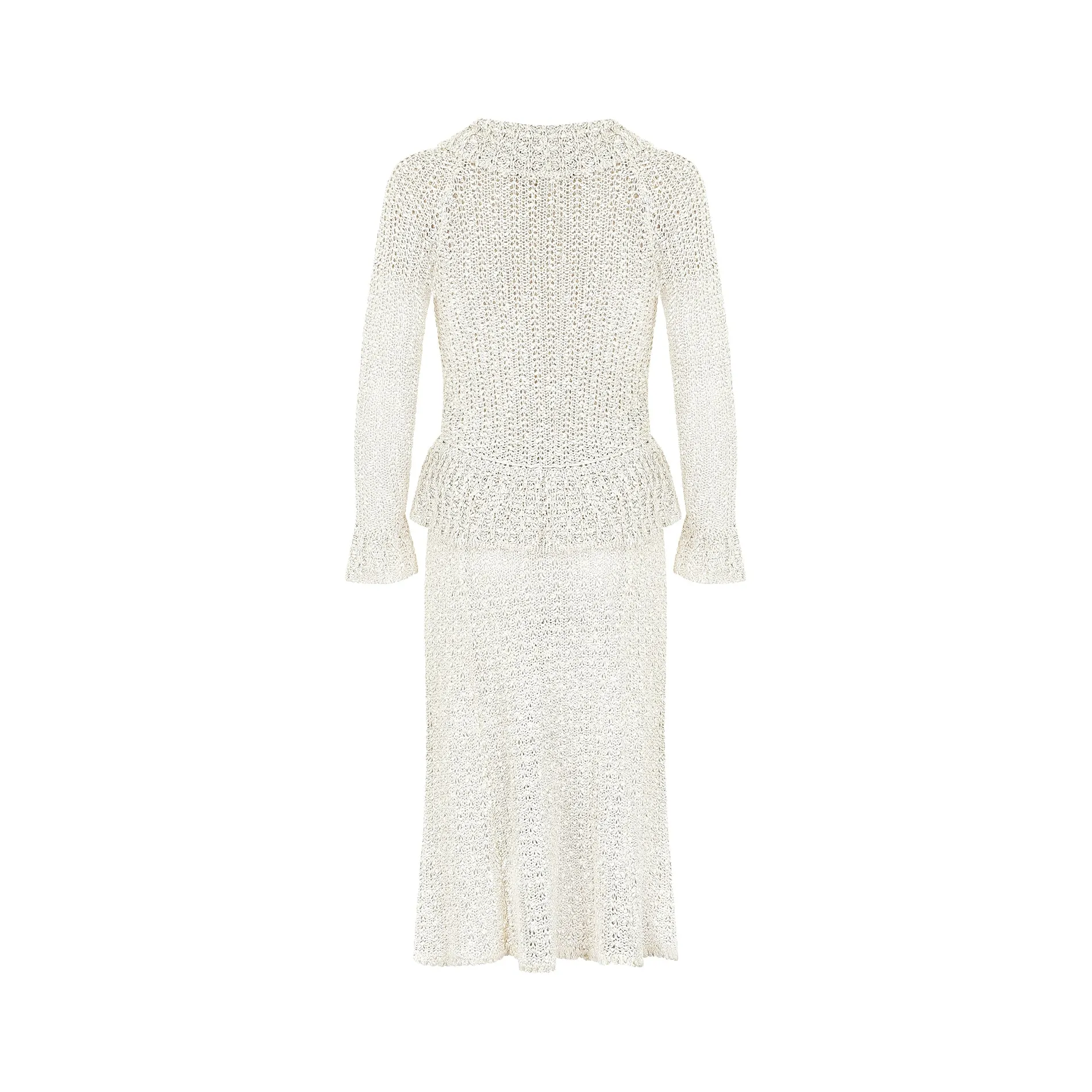ARCHIVE - 1960s Irish Linen Knitted Three-Piece Suit