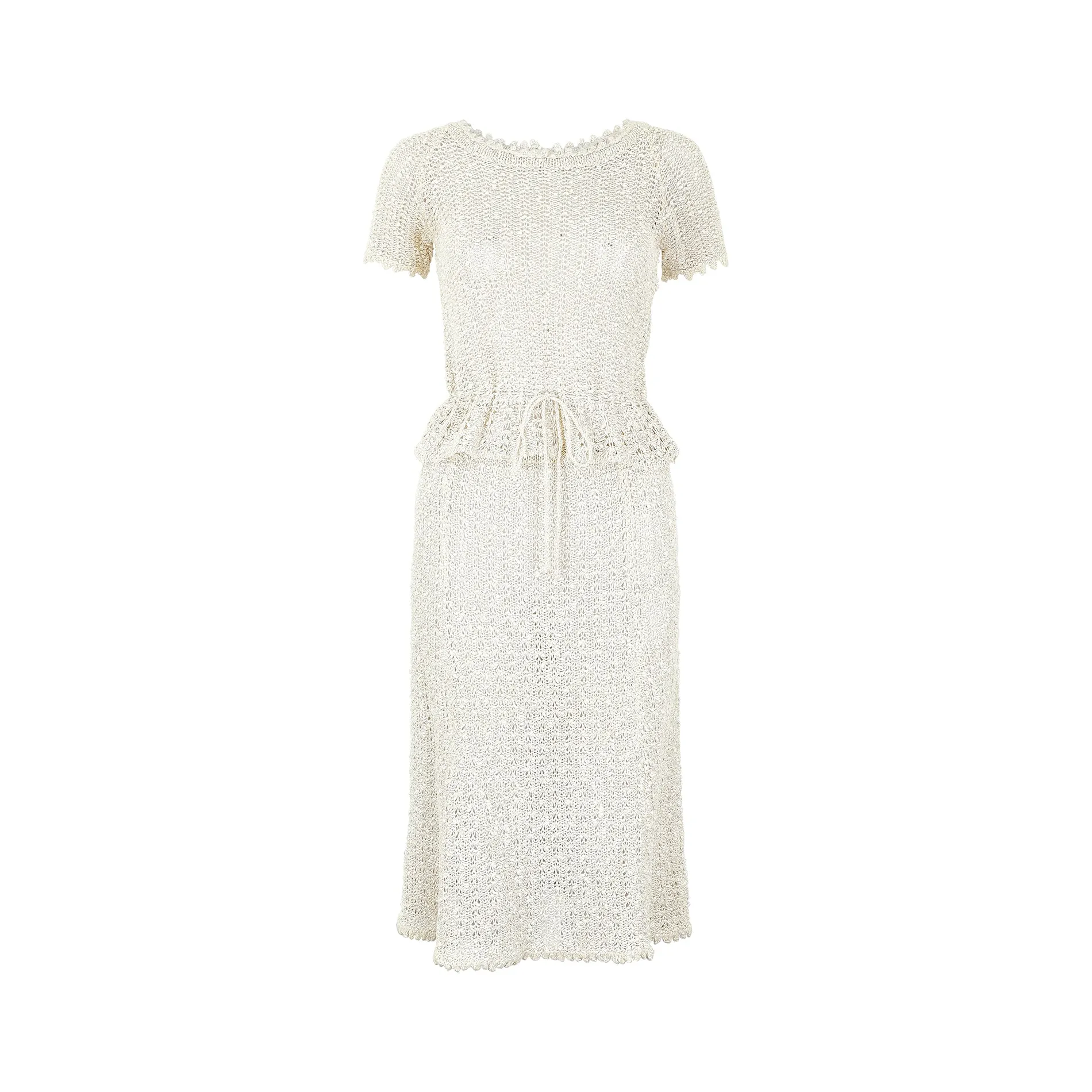 ARCHIVE - 1960s Irish Linen Knitted Three-Piece Suit