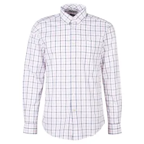 Barbour Bradwell Tailored Fit Mens Shirt - Pink