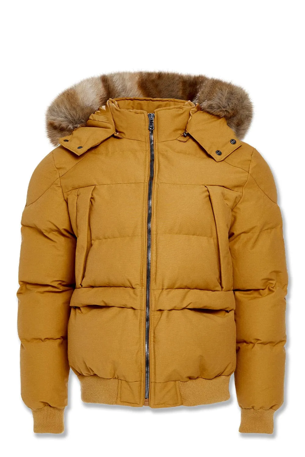 Big Men's Cross Bay Bomber Jacket (Desert)