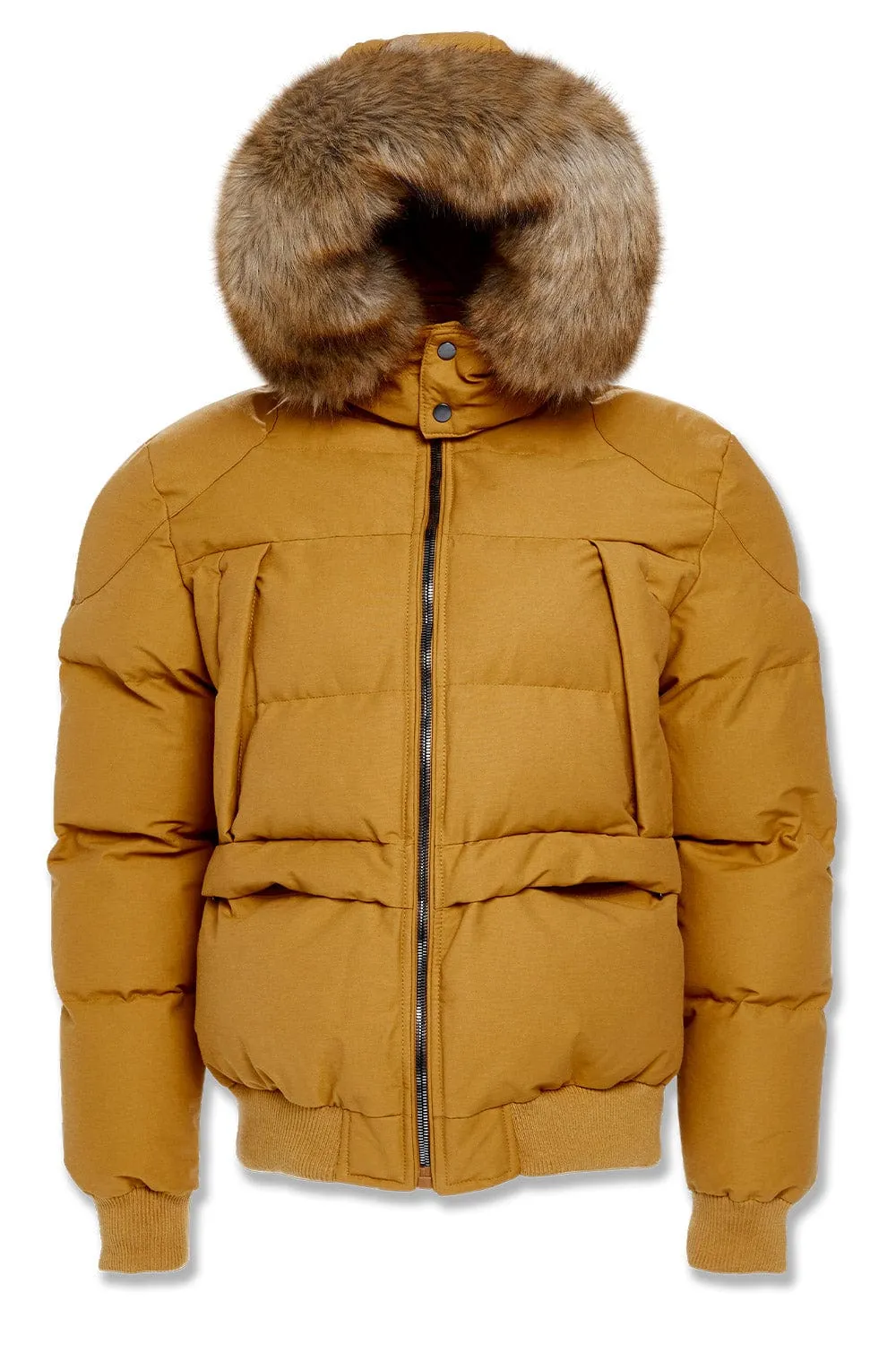 Big Men's Cross Bay Bomber Jacket (Desert)