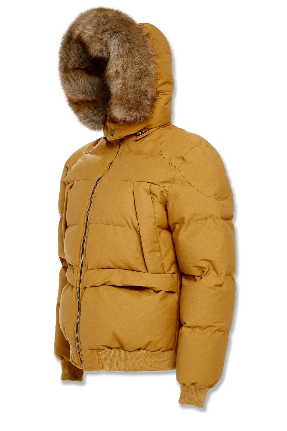 Big Men's Cross Bay Bomber Jacket (Desert)