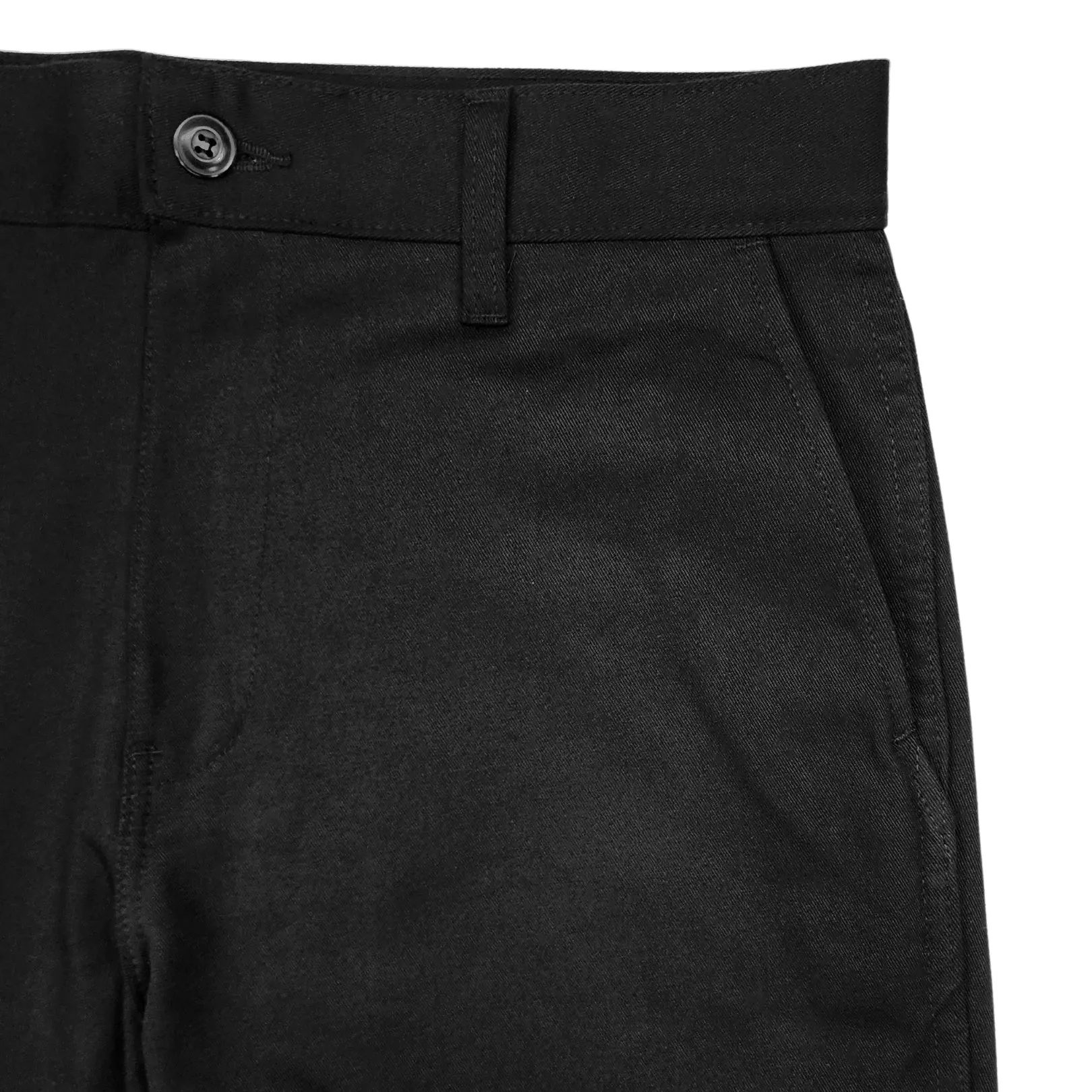 Black Classic Cotton Chino Trouser