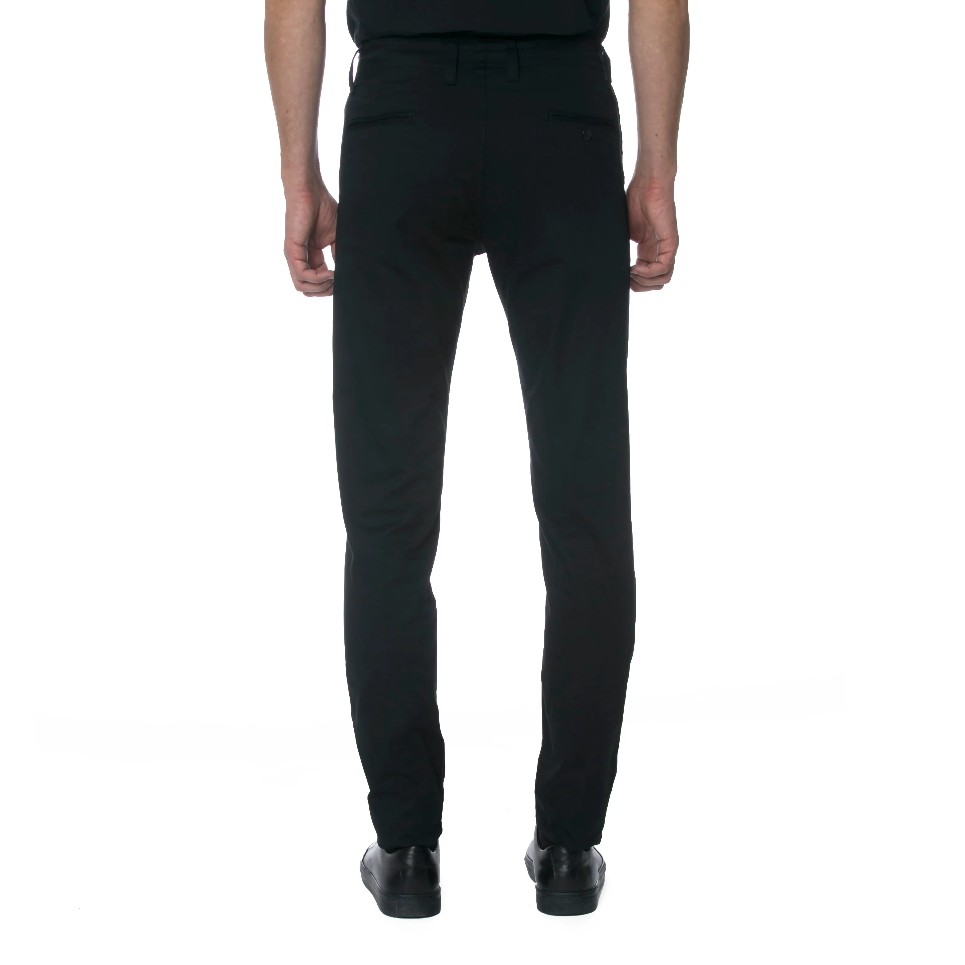 Black Technical Stretch HT Chino Trouser