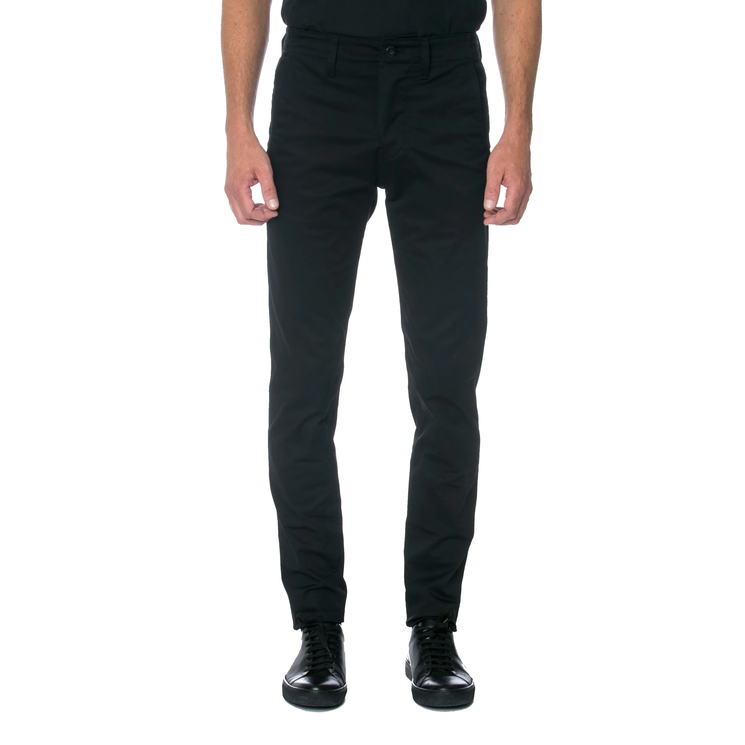 Black Technical Stretch HT Chino Trouser