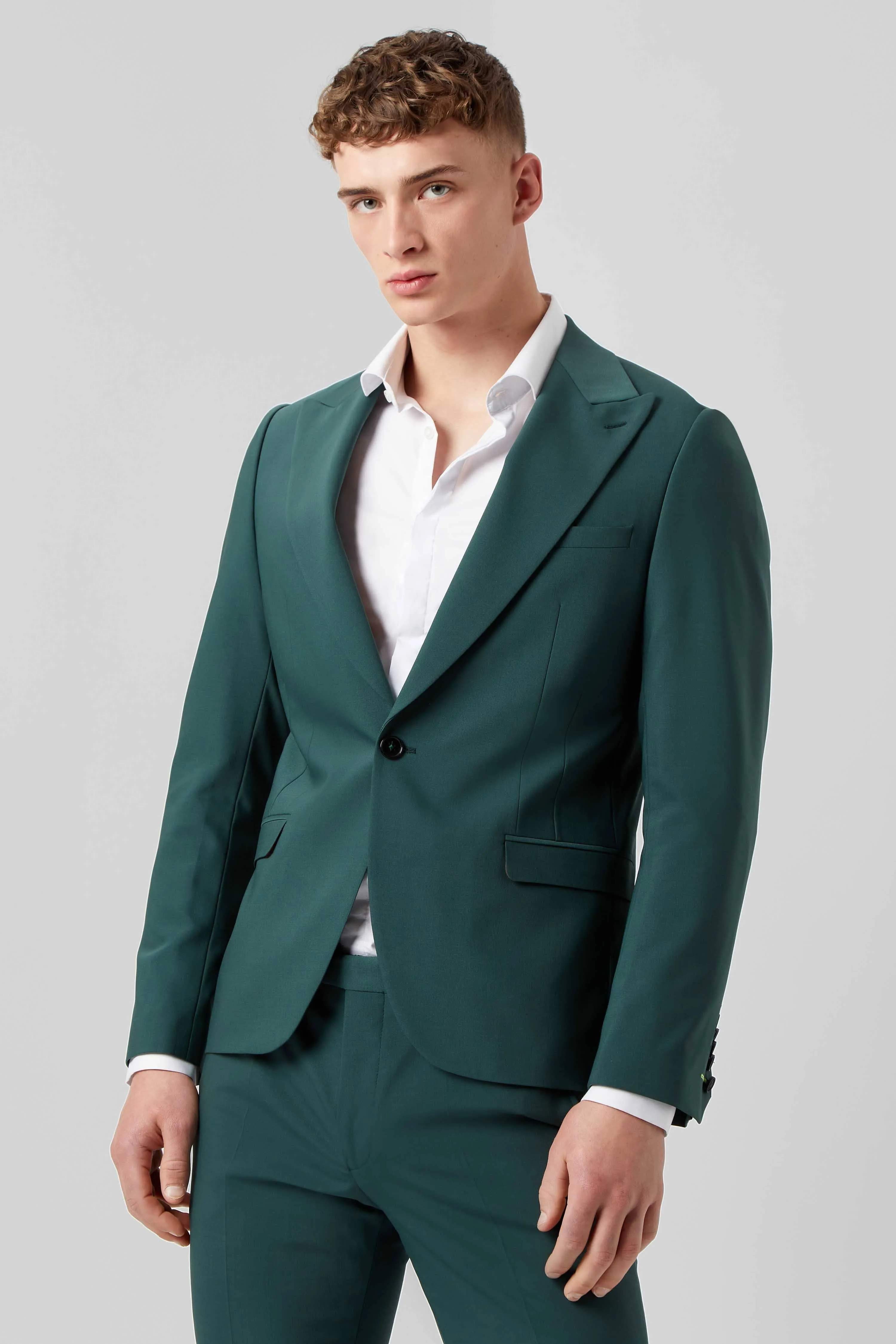 Buscot Slim Fit Forest Green Suit