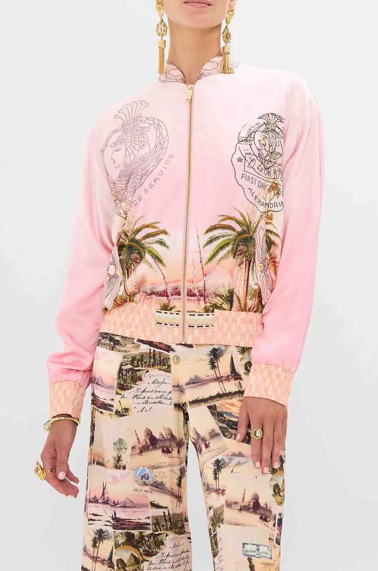 Camilla - Millas Got Mail Relaxed Bomber Jacket