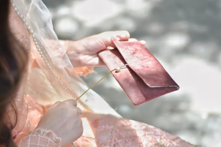 Chapter 13 - Tea Pink Velvet Envelope
