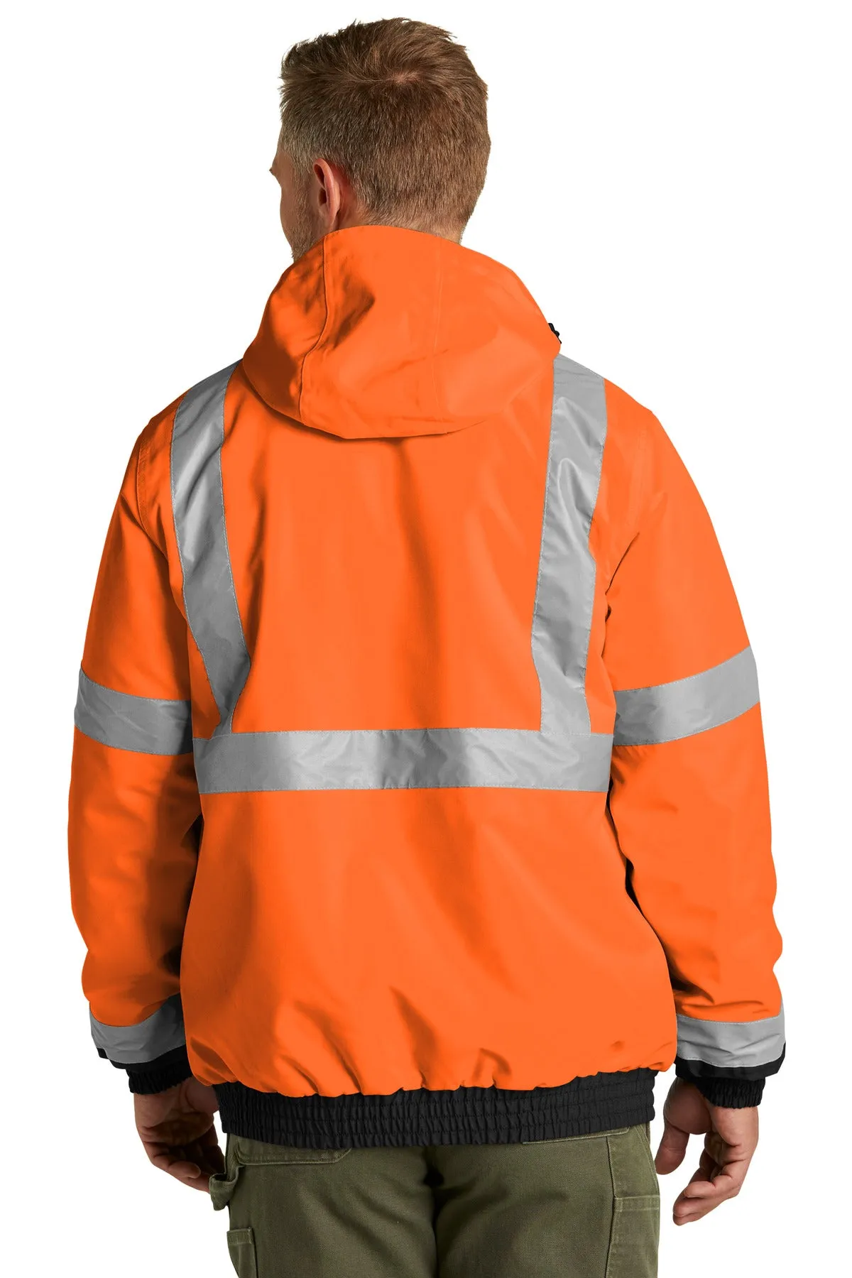 CornerStone® ANSI 107 Class 3 Economy Waterproof Insulated Bomber Jacket CSJ500