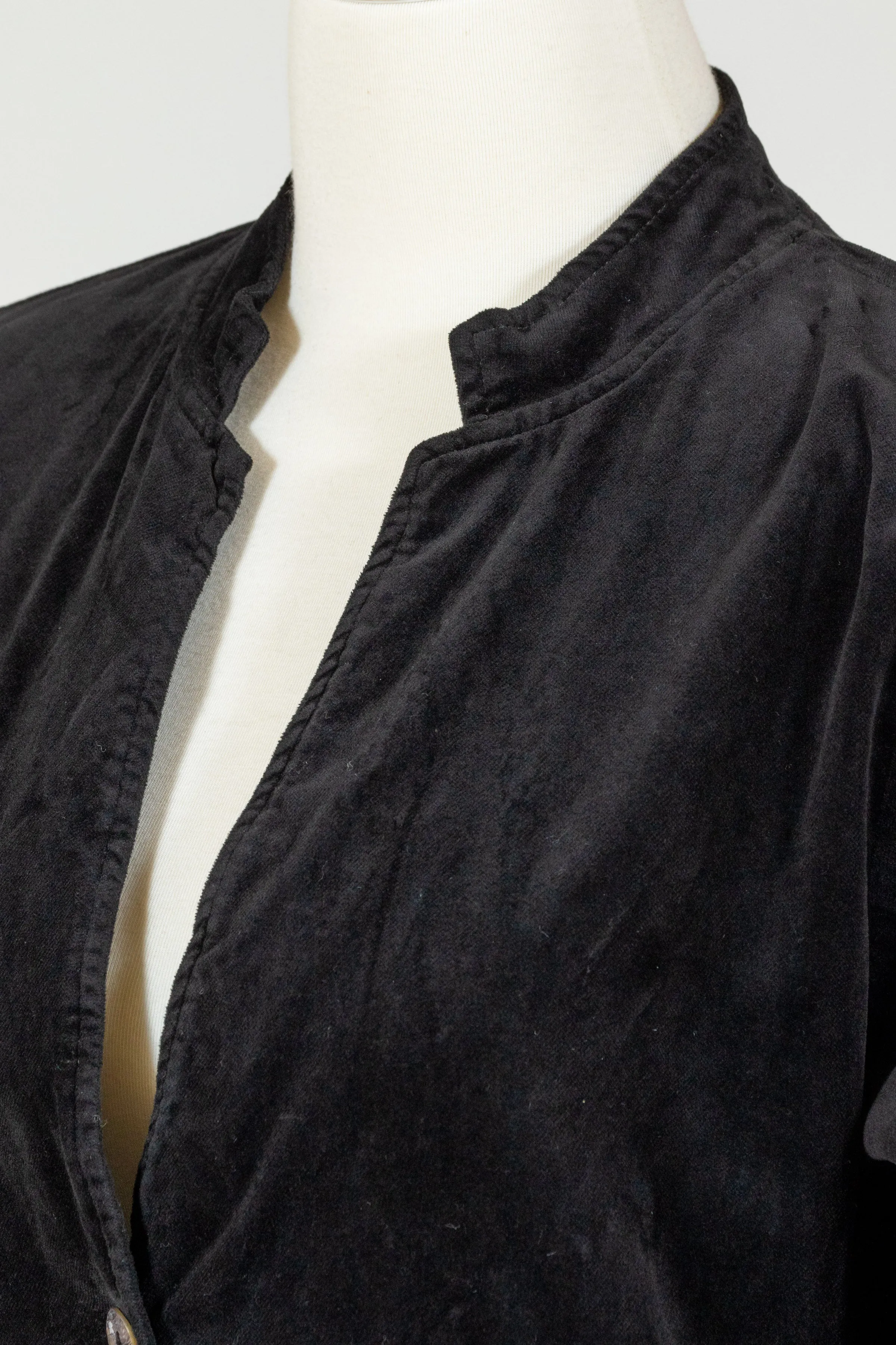 Cropped Velvet Jacket