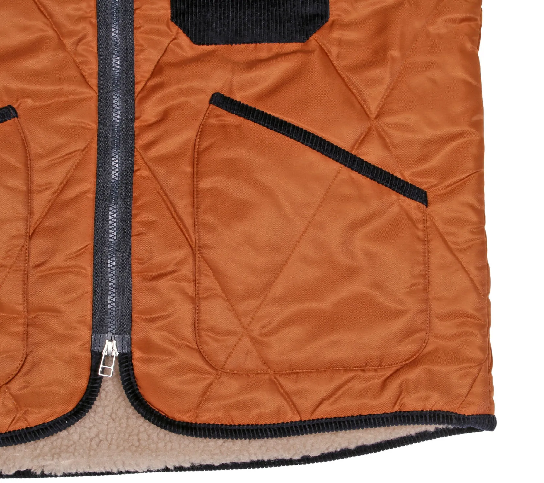 CSM x UW Military Liner Jacket | Caramel Flight Nylon Quilt