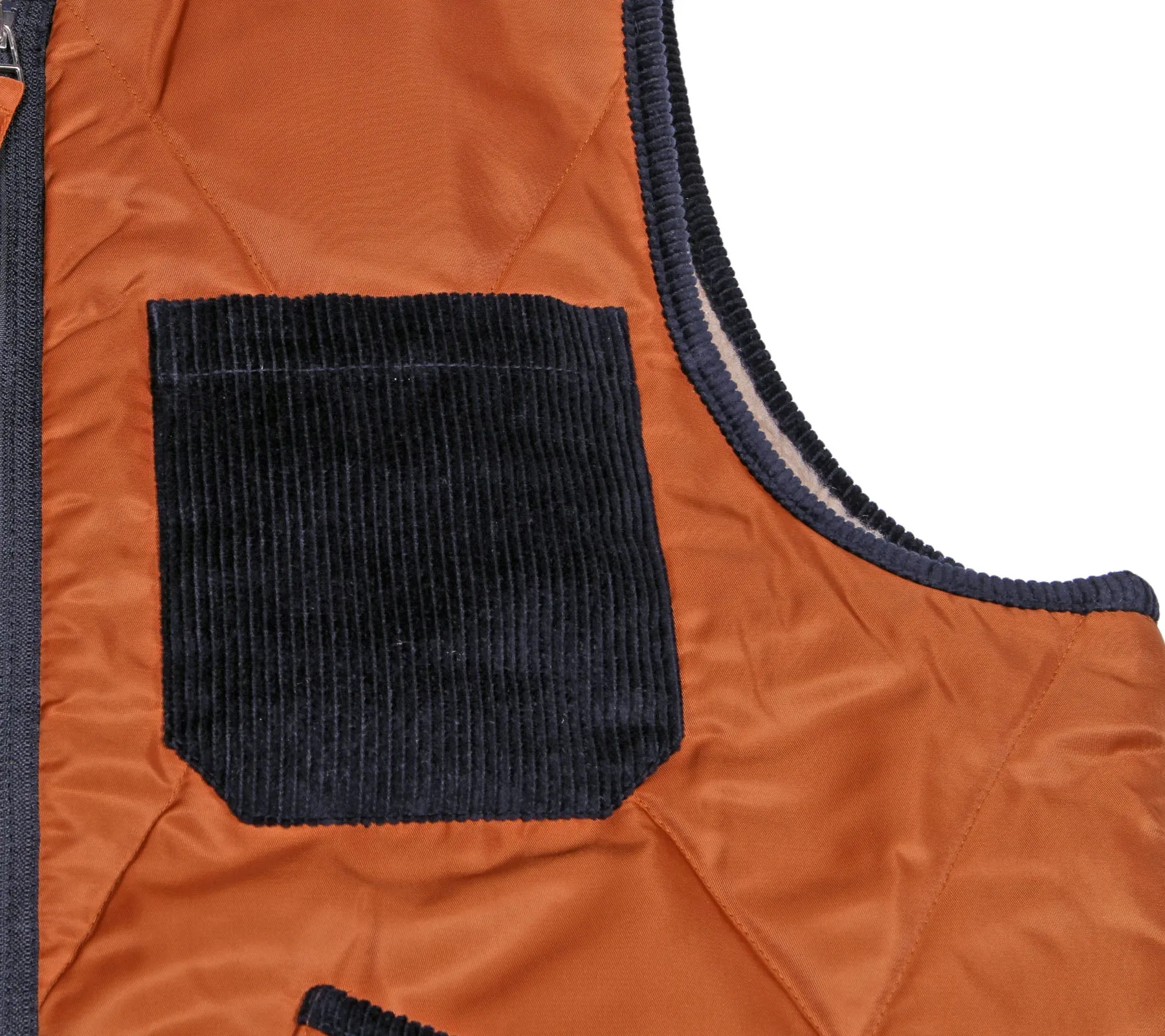 CSM x UW Military Liner Jacket | Caramel Flight Nylon Quilt