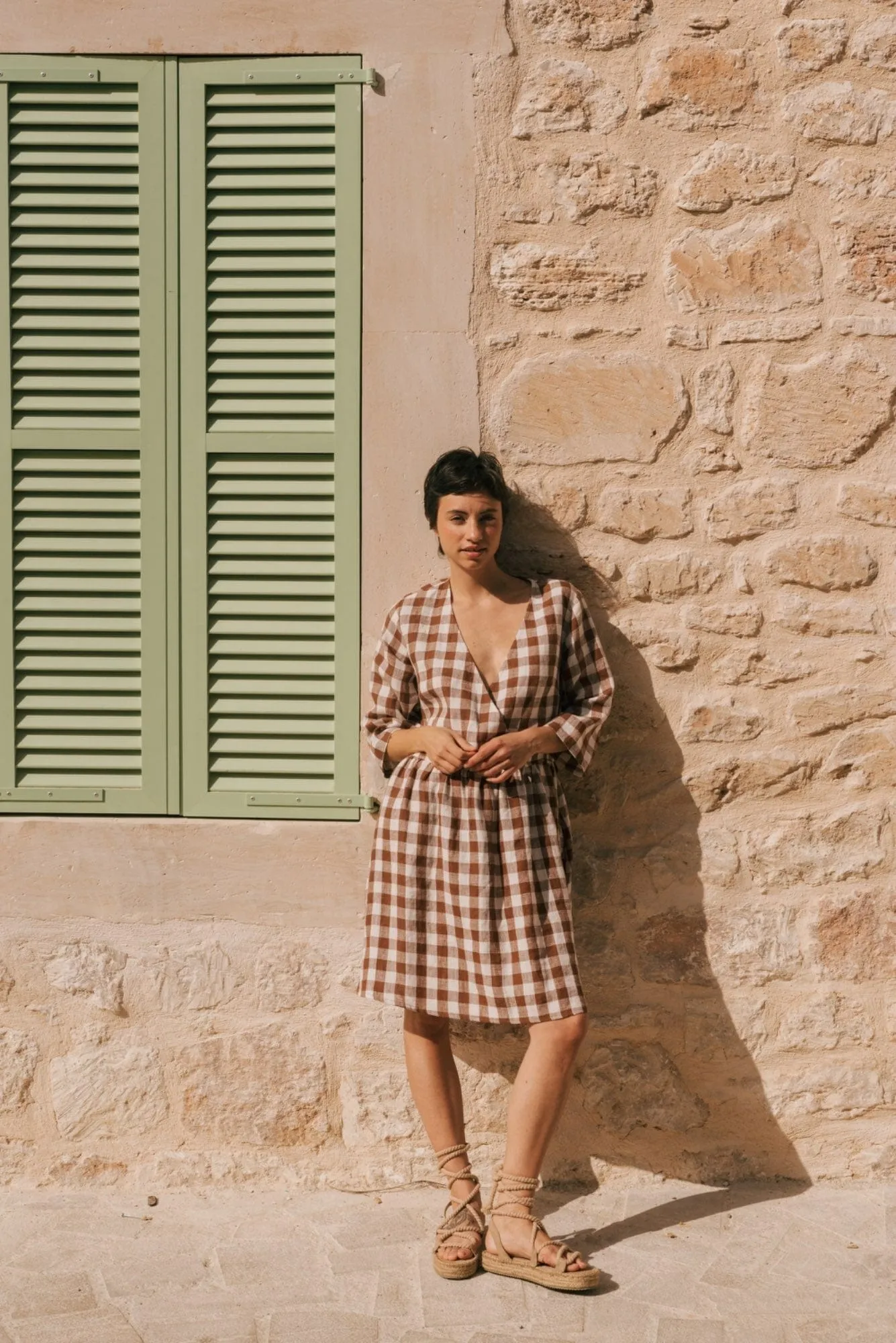 Daphne Linen Dress | Multiple Colours