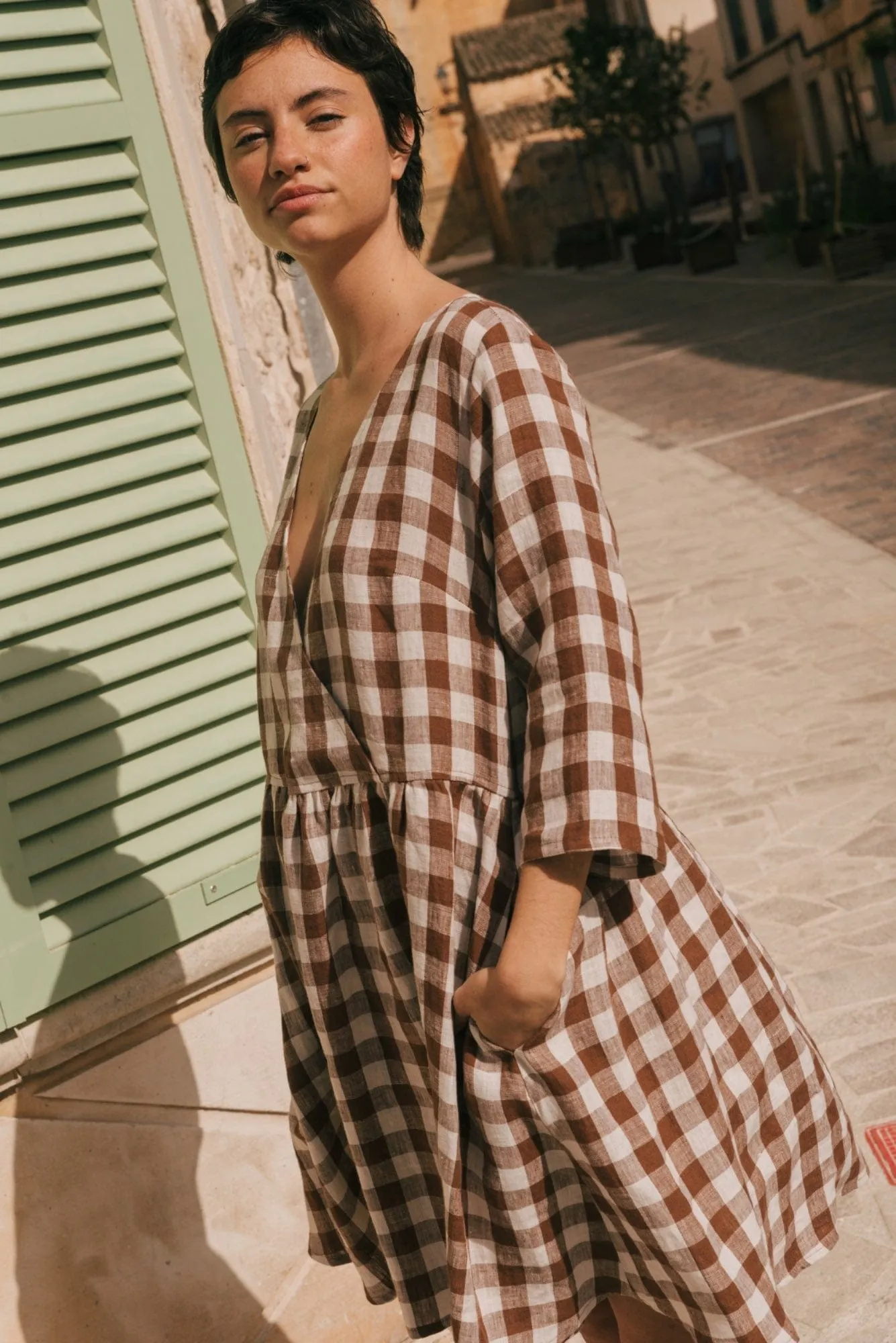 Daphne Linen Dress | Multiple Colours