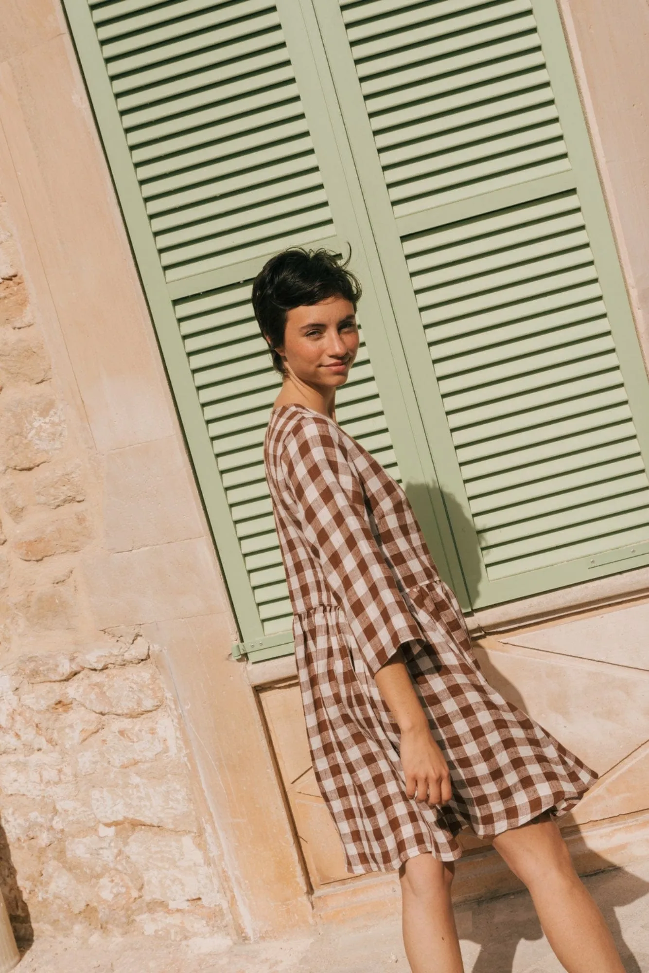 Daphne Linen Dress | Multiple Colours