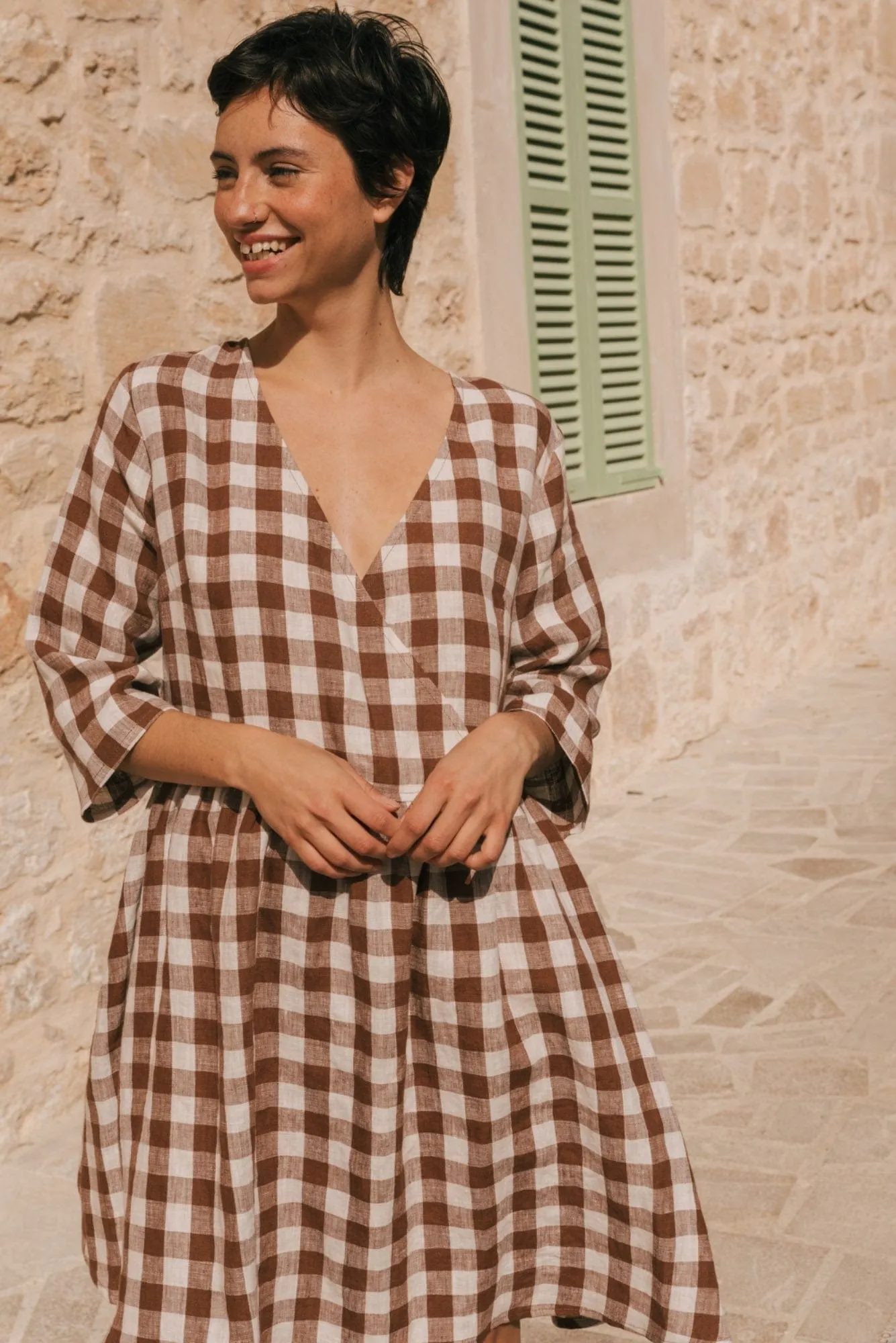 Daphne Linen Dress | Multiple Colours
