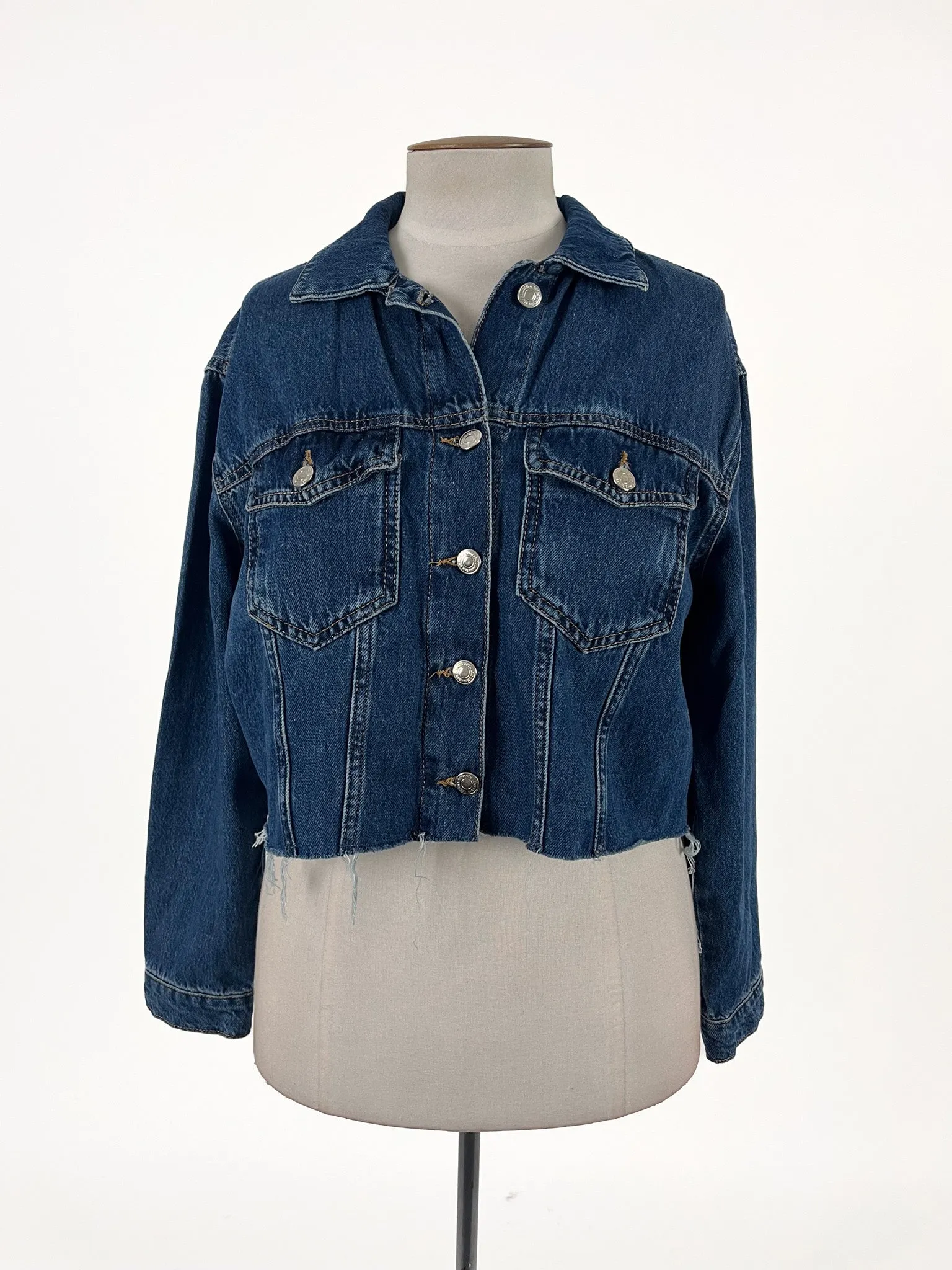DF Jeans | Blue Casual Jacket | Size M