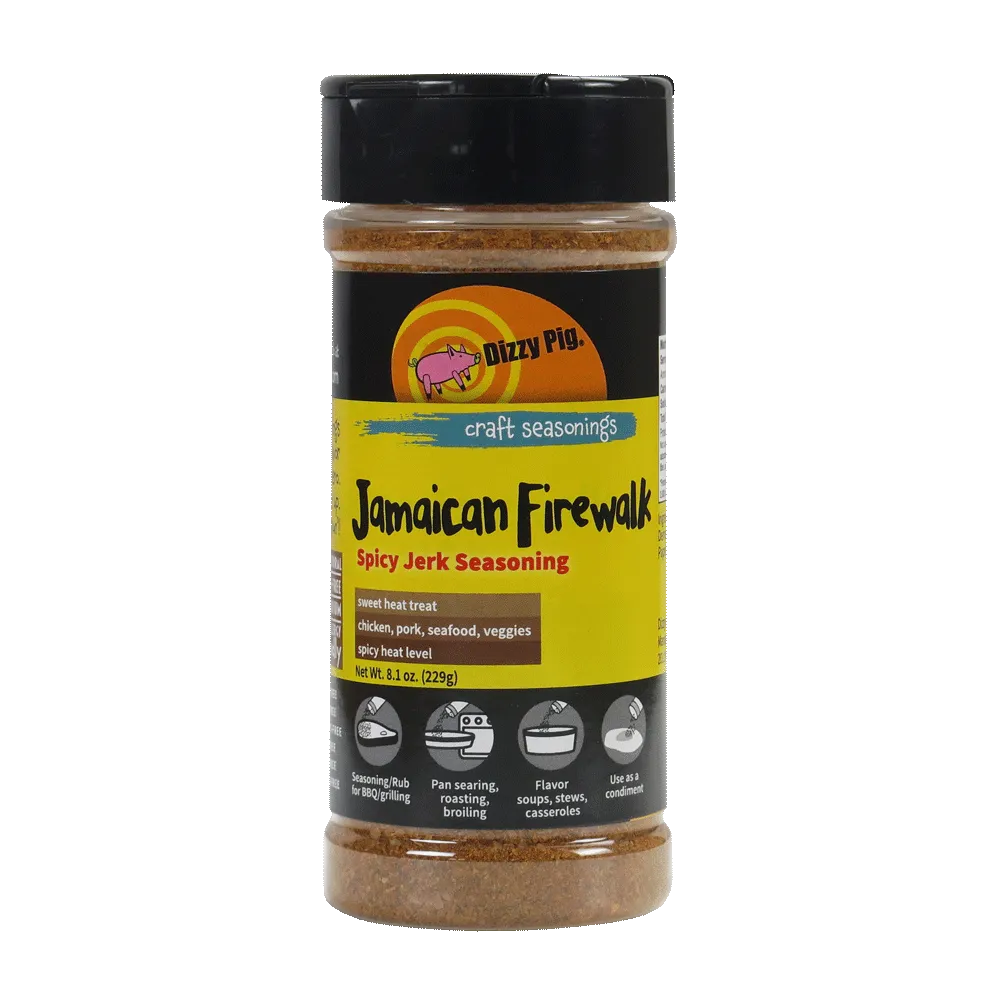Dizzy Pig:  Jamaican Firewalk (8oz. Shaker)