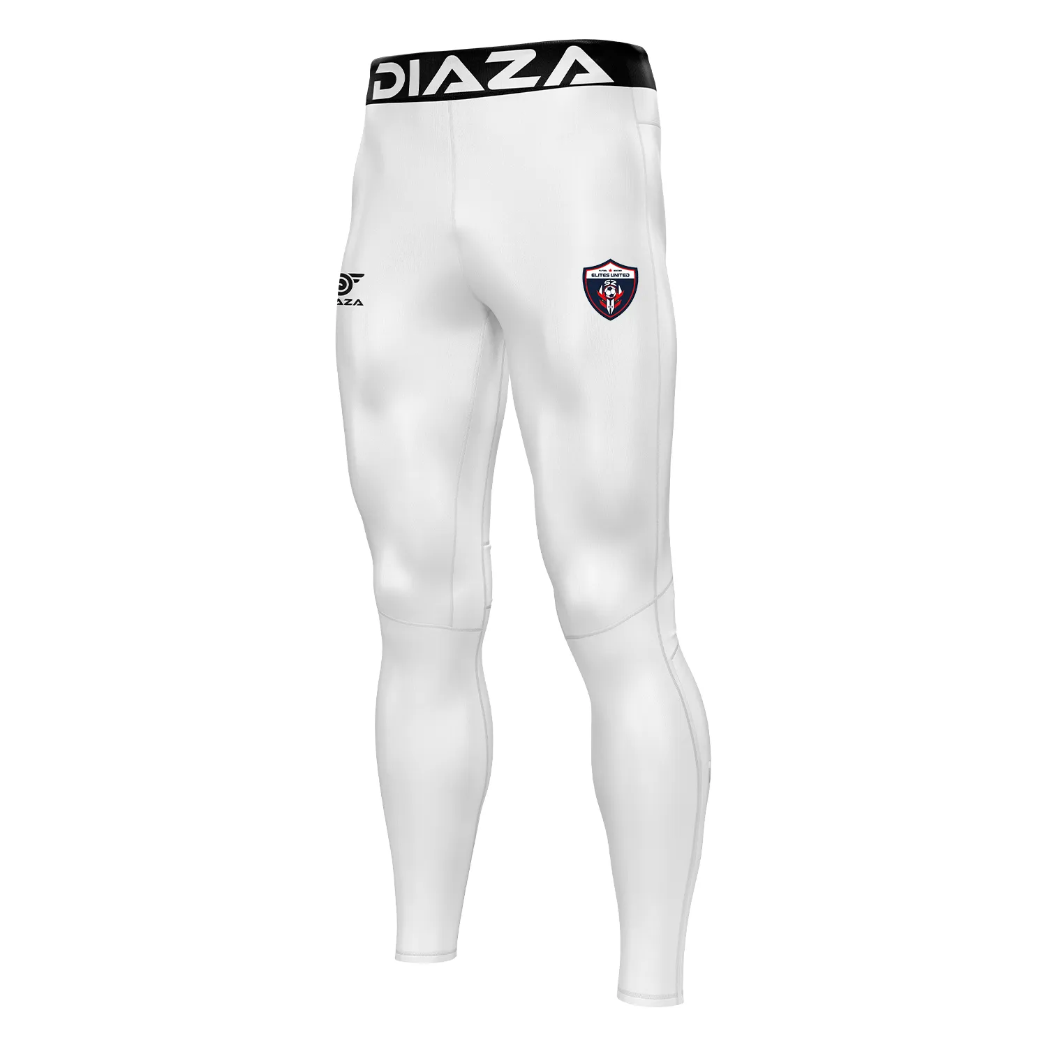 Elites United Compression Pants Men White