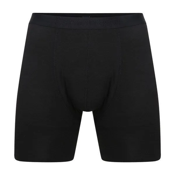 Espionage Big Size Bamboo 4 Pairs Pack Trunks for Men's (U010D) in Black, 2XL-8XL