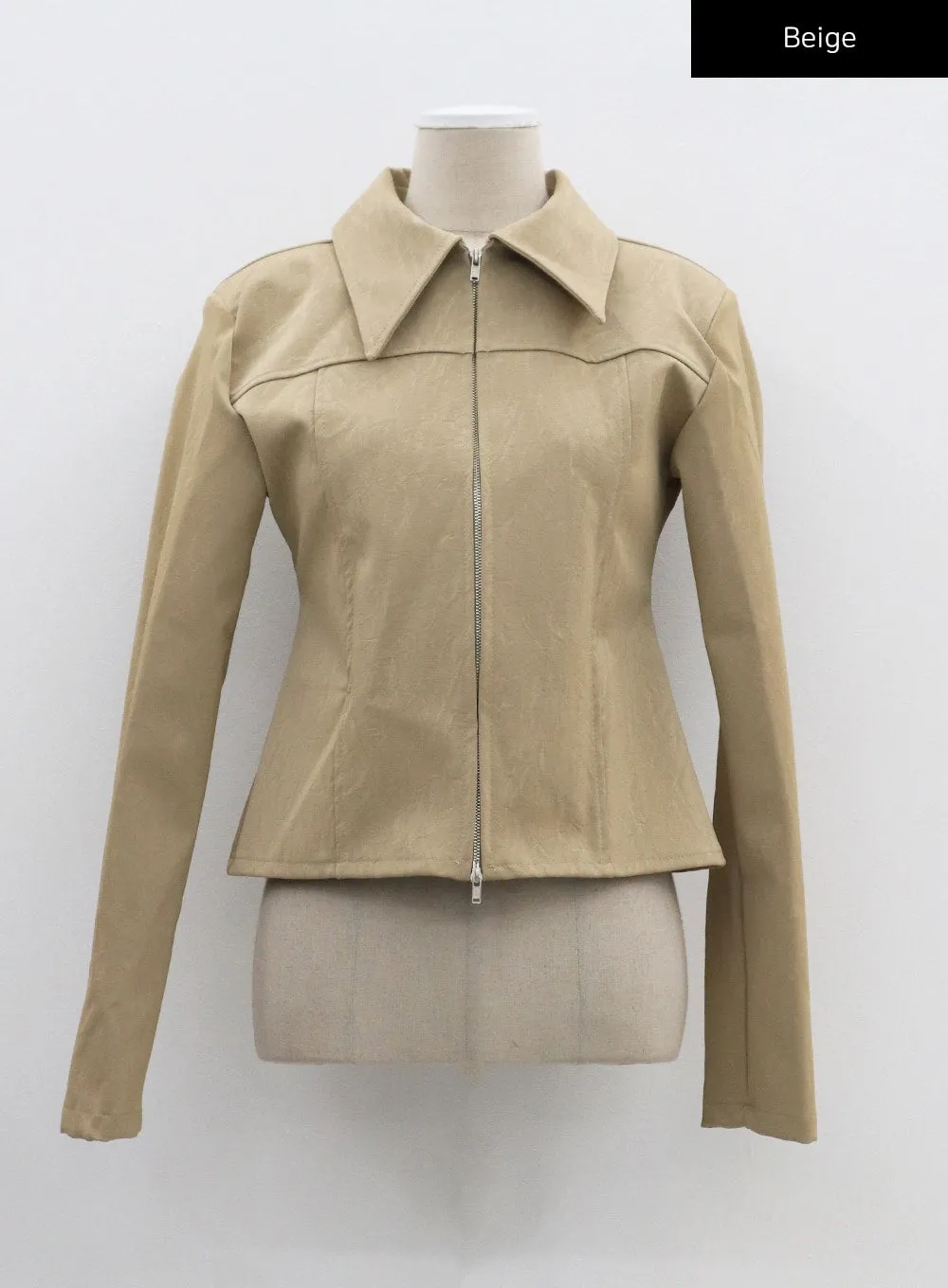 Faux Leather Jacket CF303