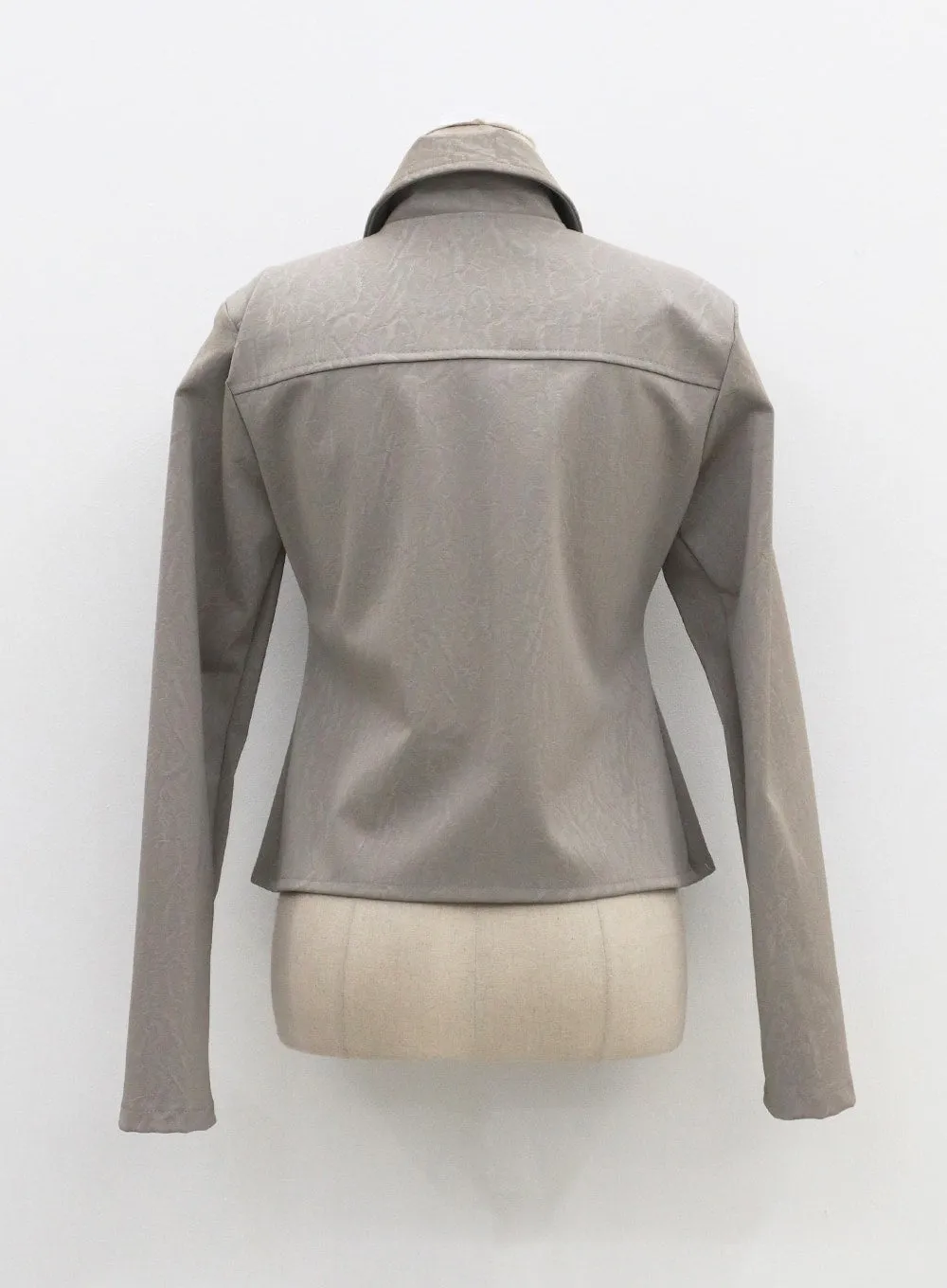 Faux Leather Jacket CF303
