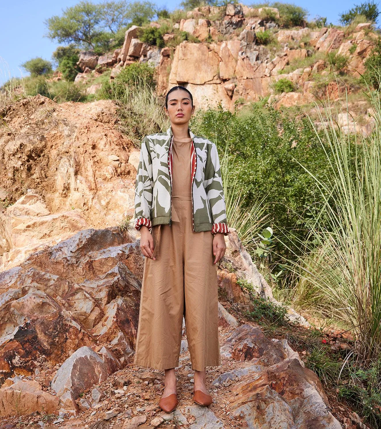 Haze Beneath Bomber Jacket