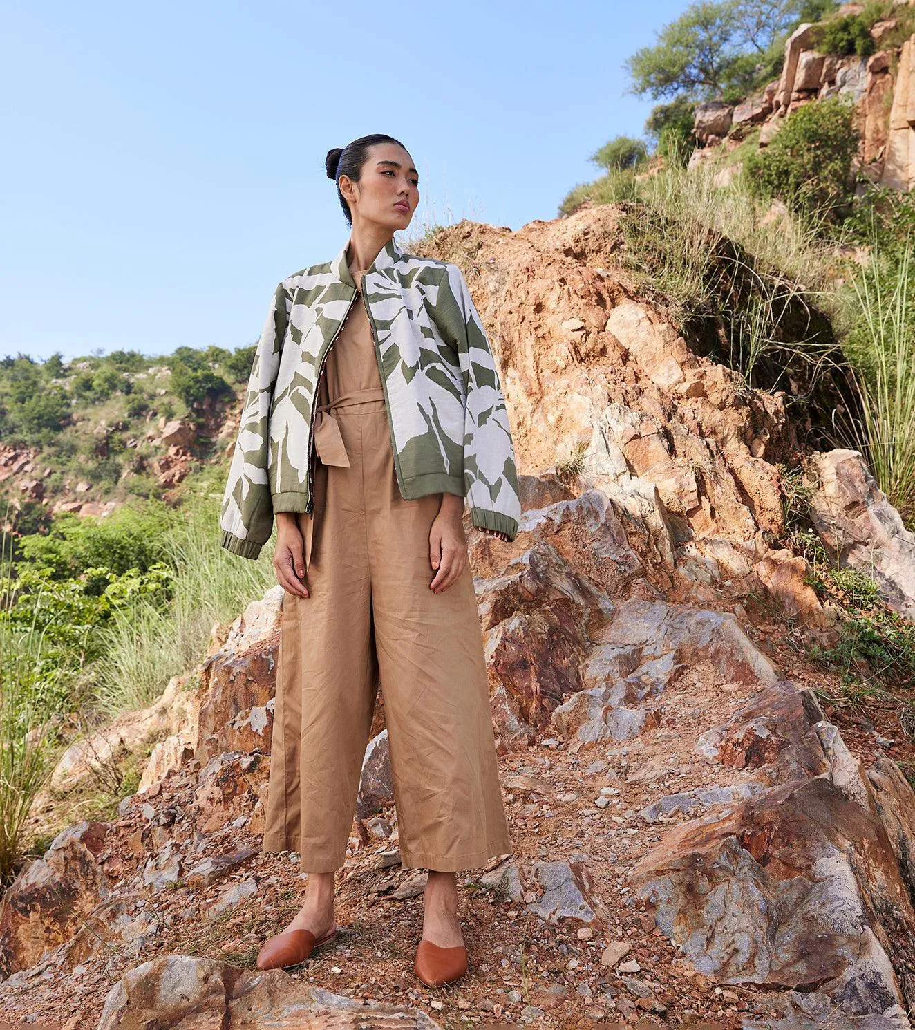 Haze Beneath Bomber Jacket