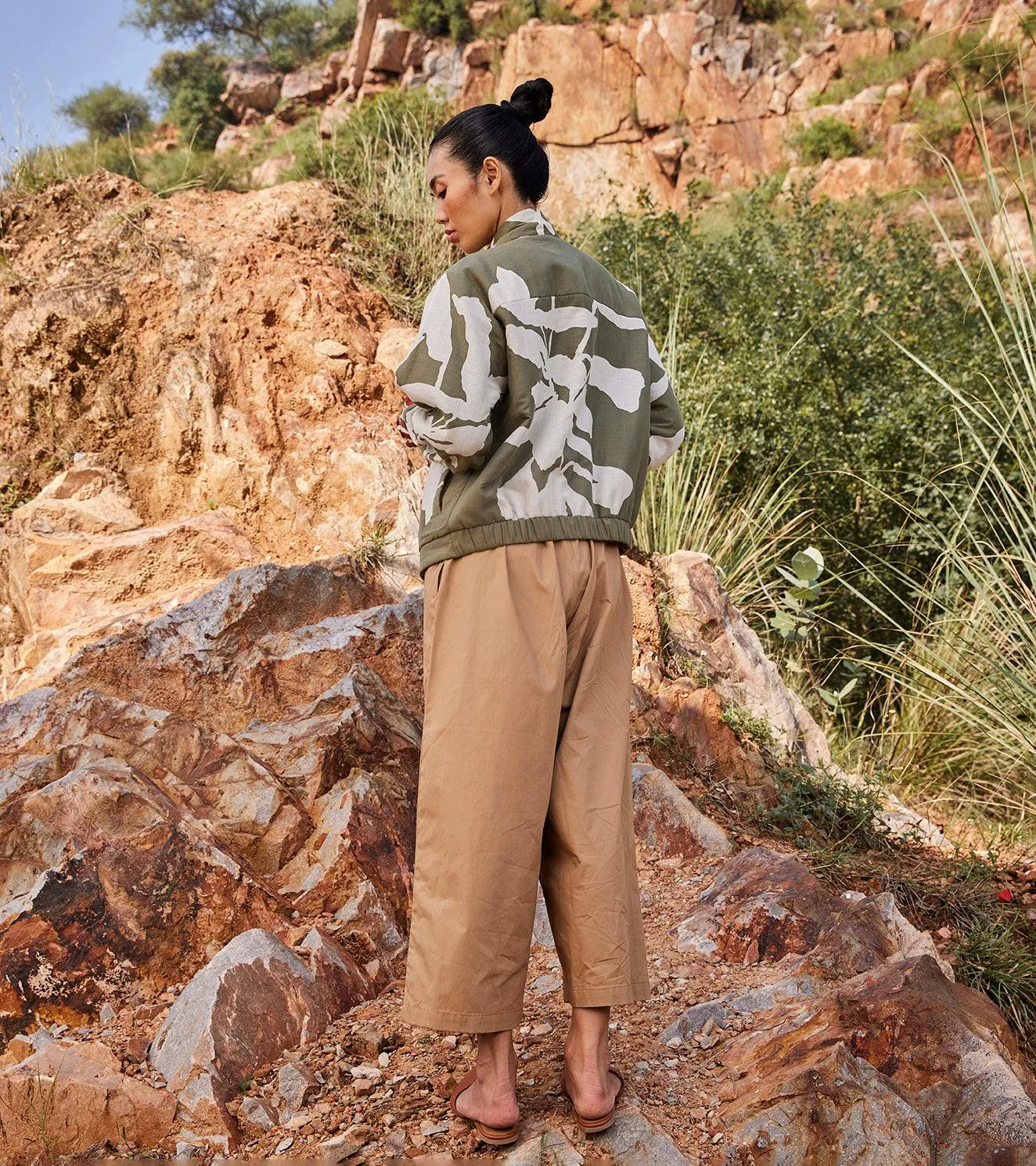 Haze Beneath Bomber Jacket
