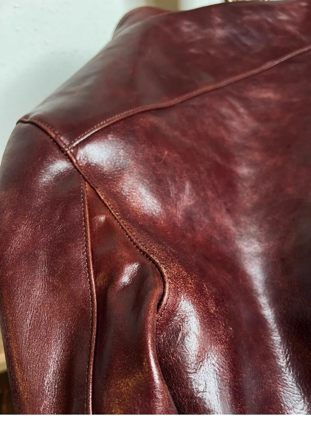 HORSEHIDE LEATHER JACKET KONDOR
