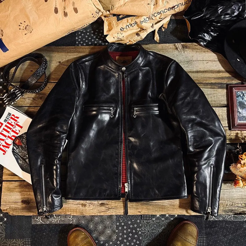 HORSEHIDE LEATHER JACKET KONDOR