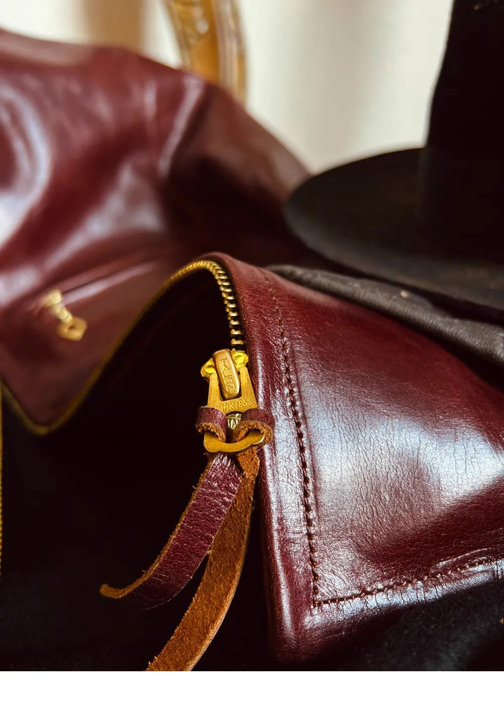 HORSEHIDE LEATHER JACKET KONDOR
