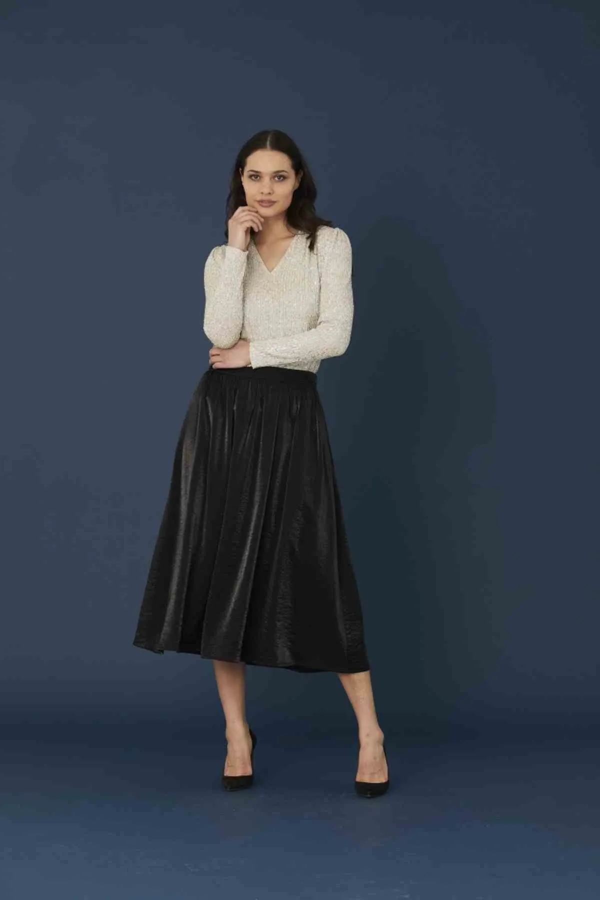 KALANI SKIRT BLACK