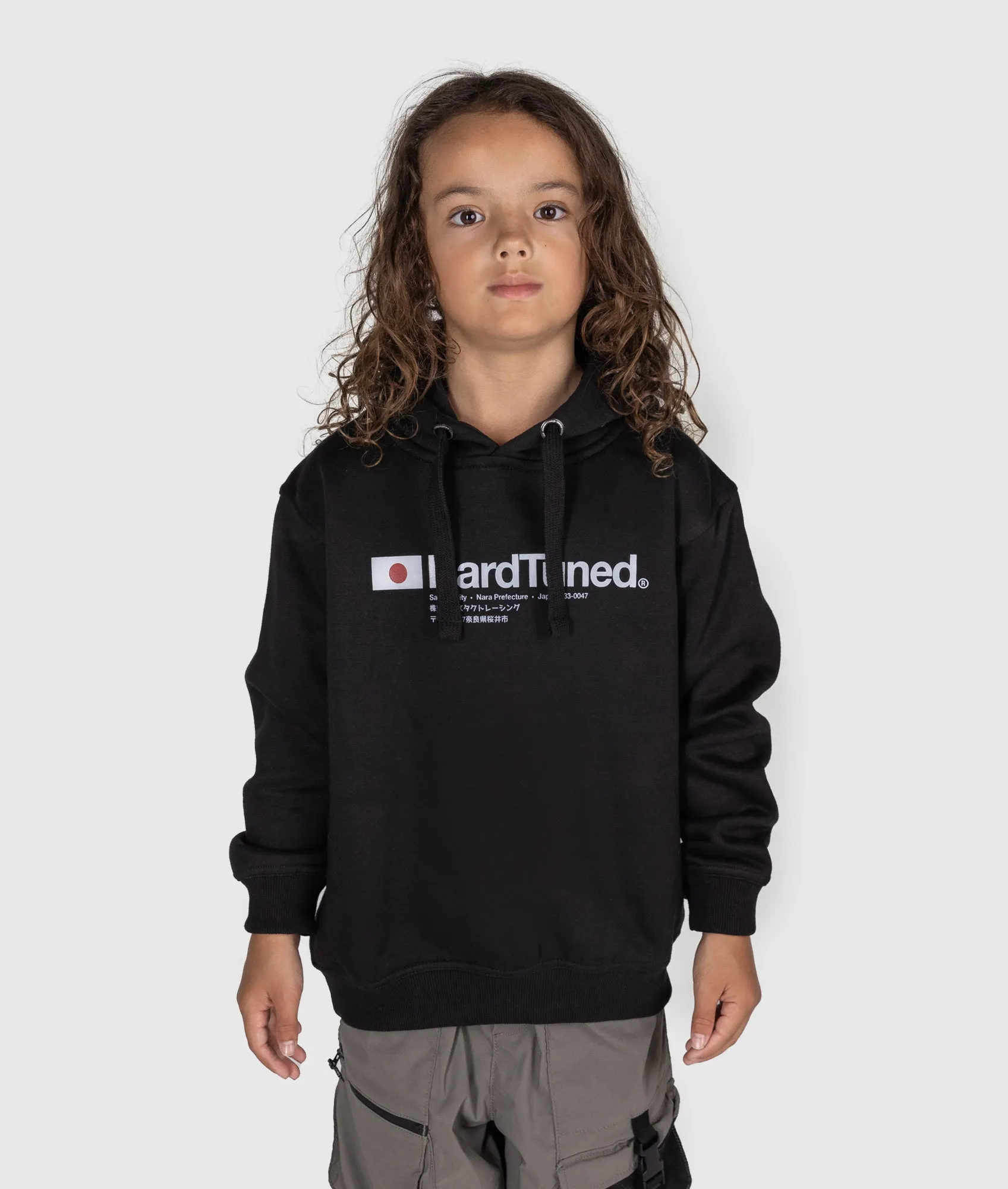 Kids Essential Hoodie - Black