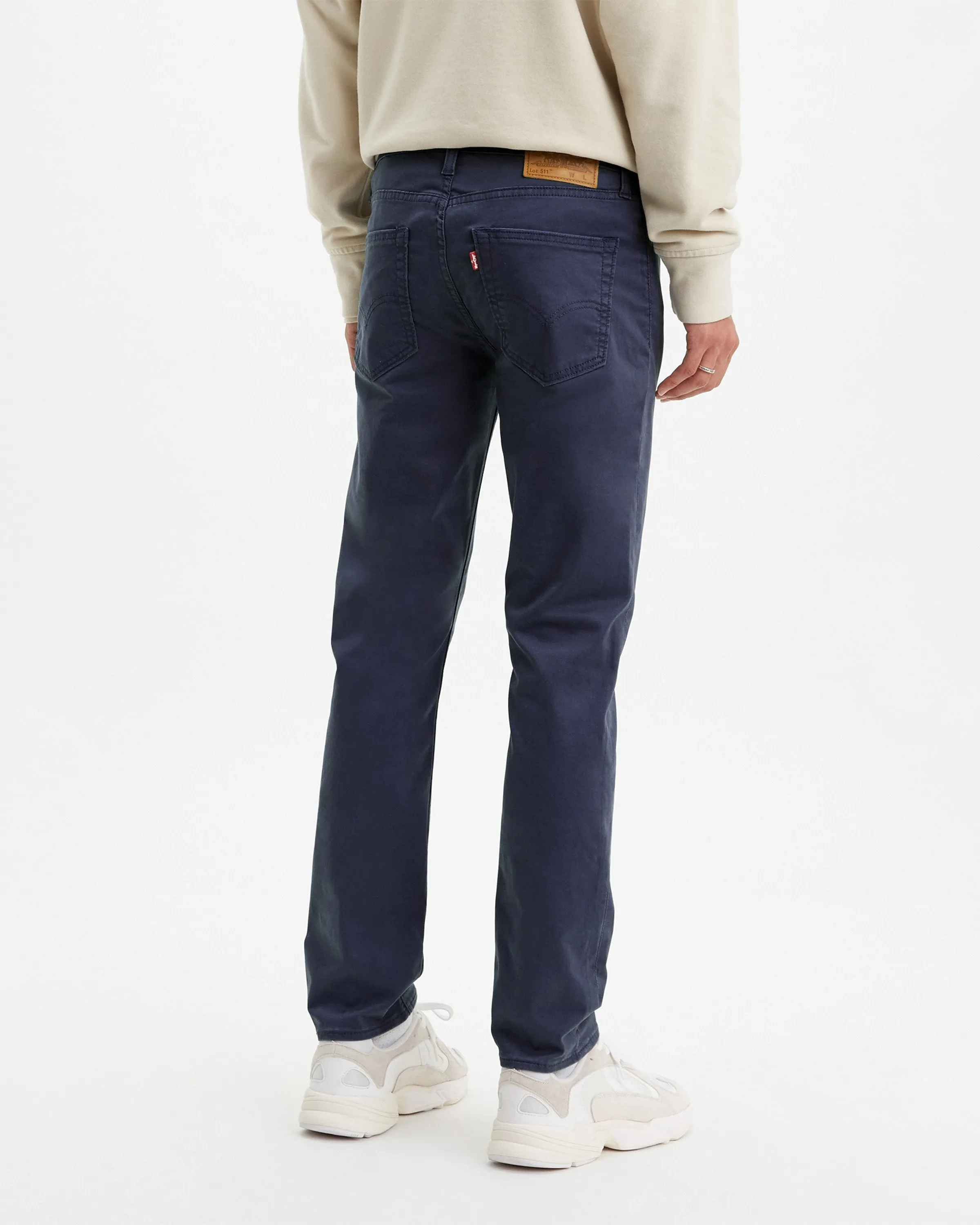Levi's® 511 Slim Fit Mens Trousers - Baltic Navy Sueded Sateen