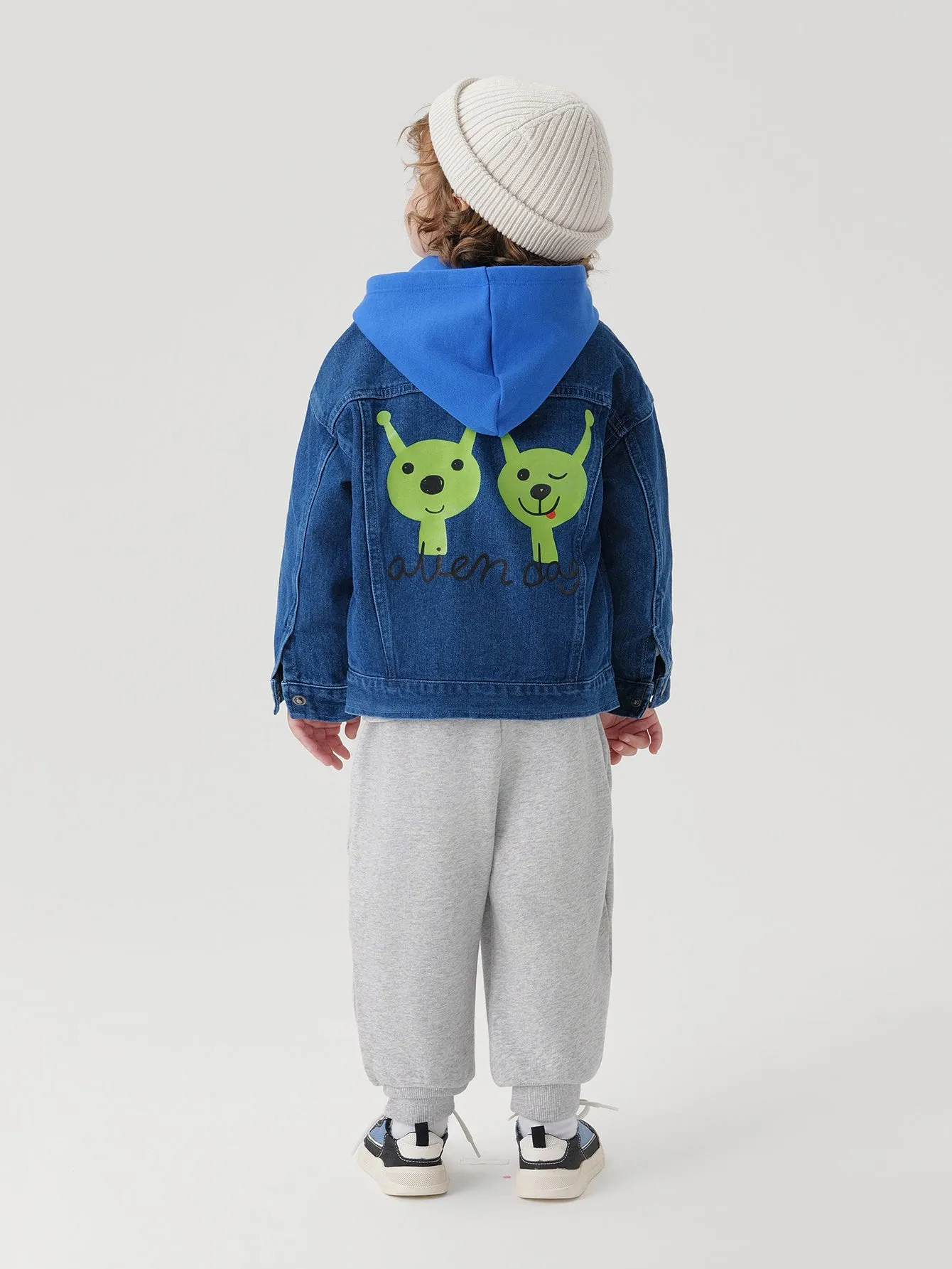 MARC & JANIE Boys Alien Denim Jacket 231390