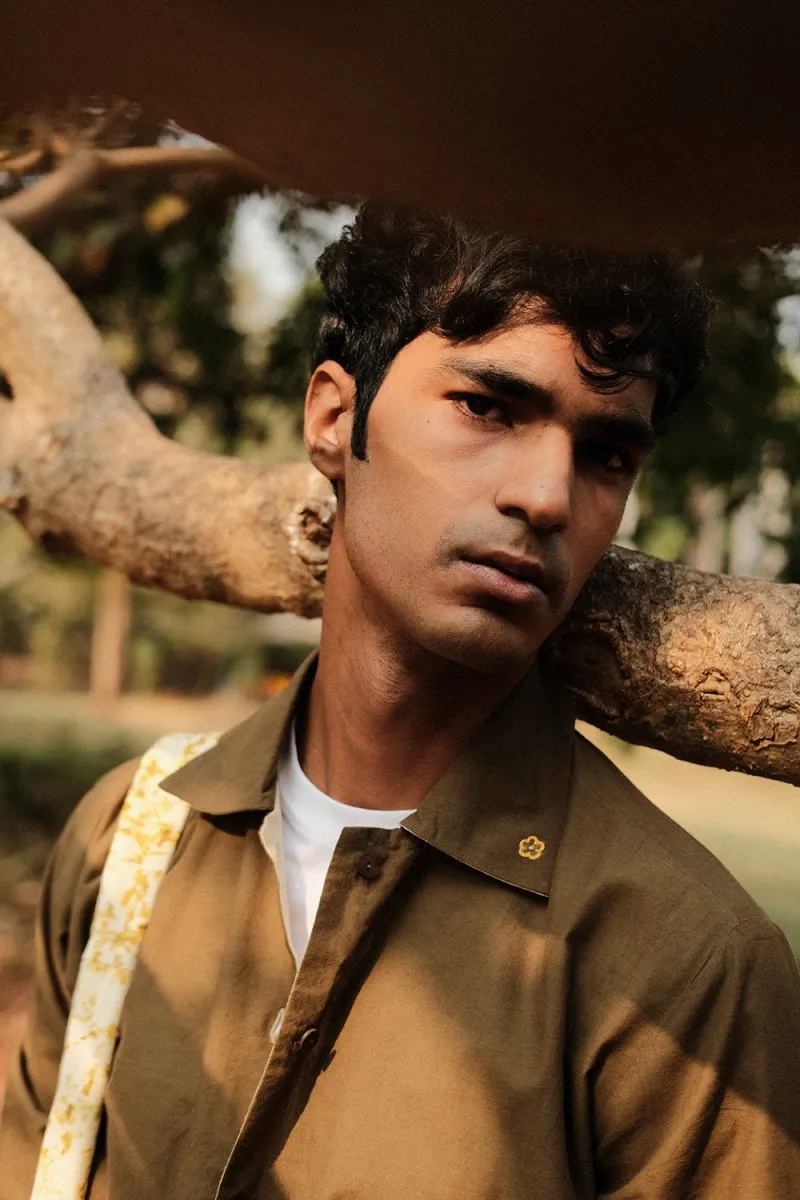 Marigold Reversible Shirt | Dyed with Marigolds