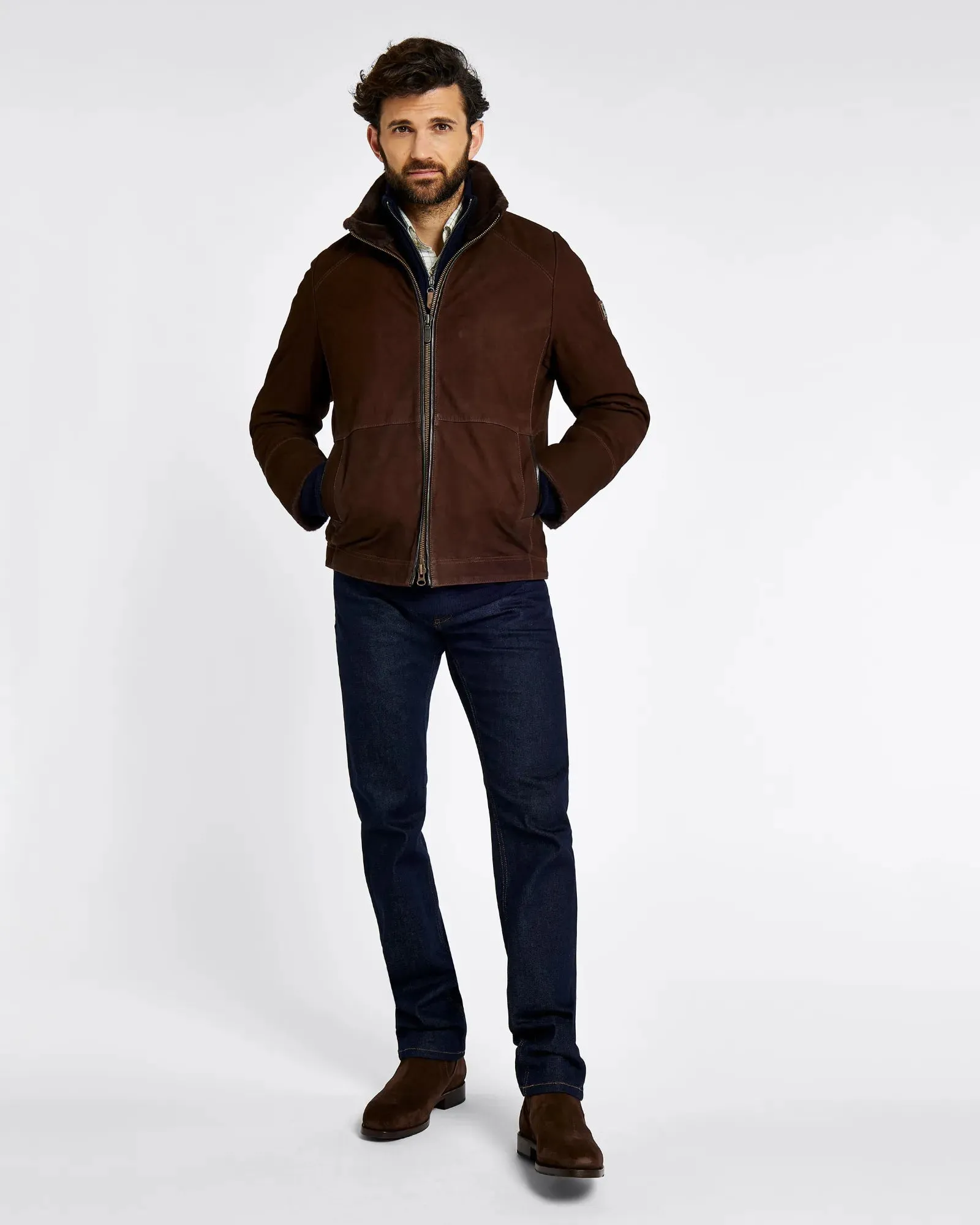 Merriman Walnut Leather Jacket