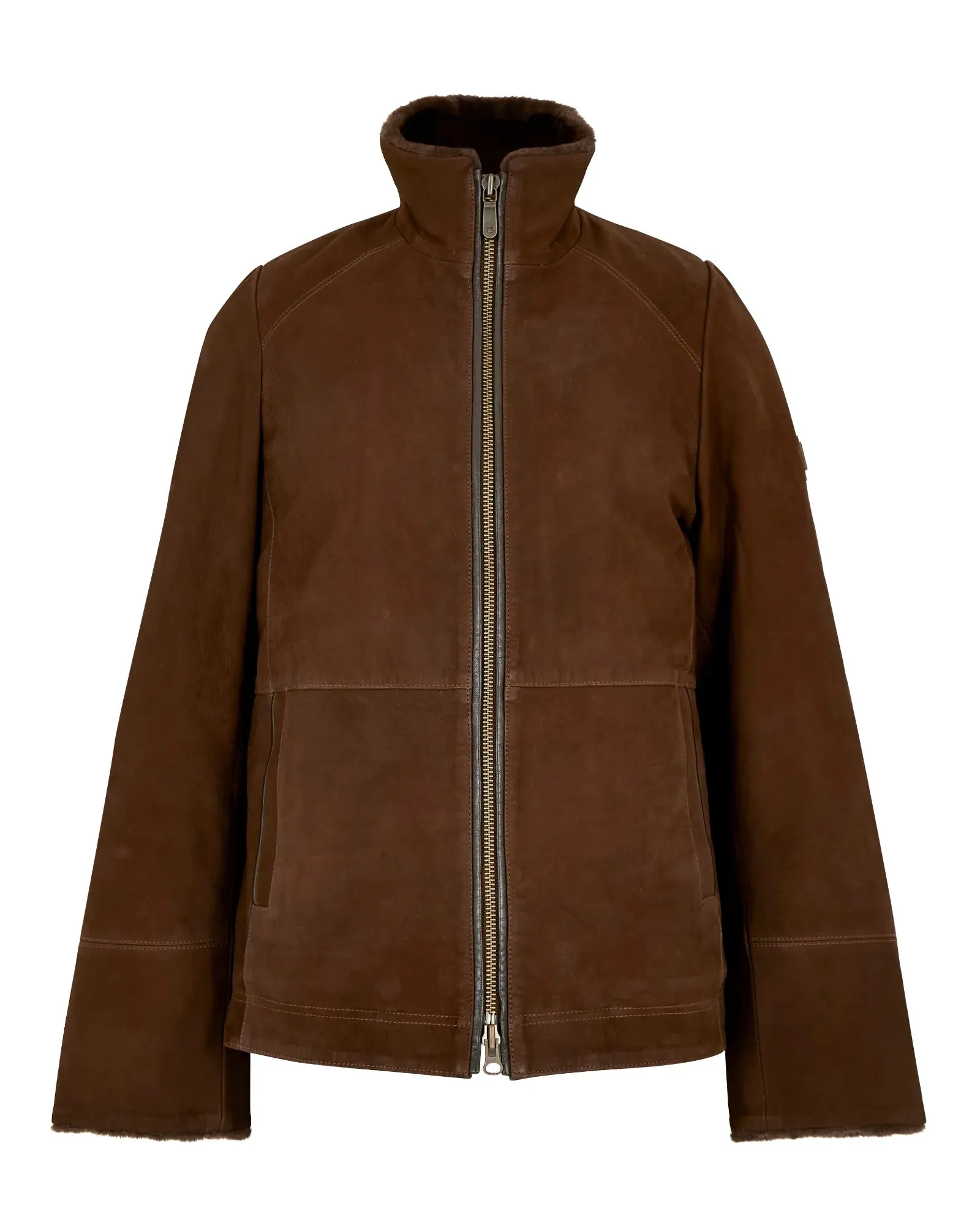 Merriman Walnut Leather Jacket