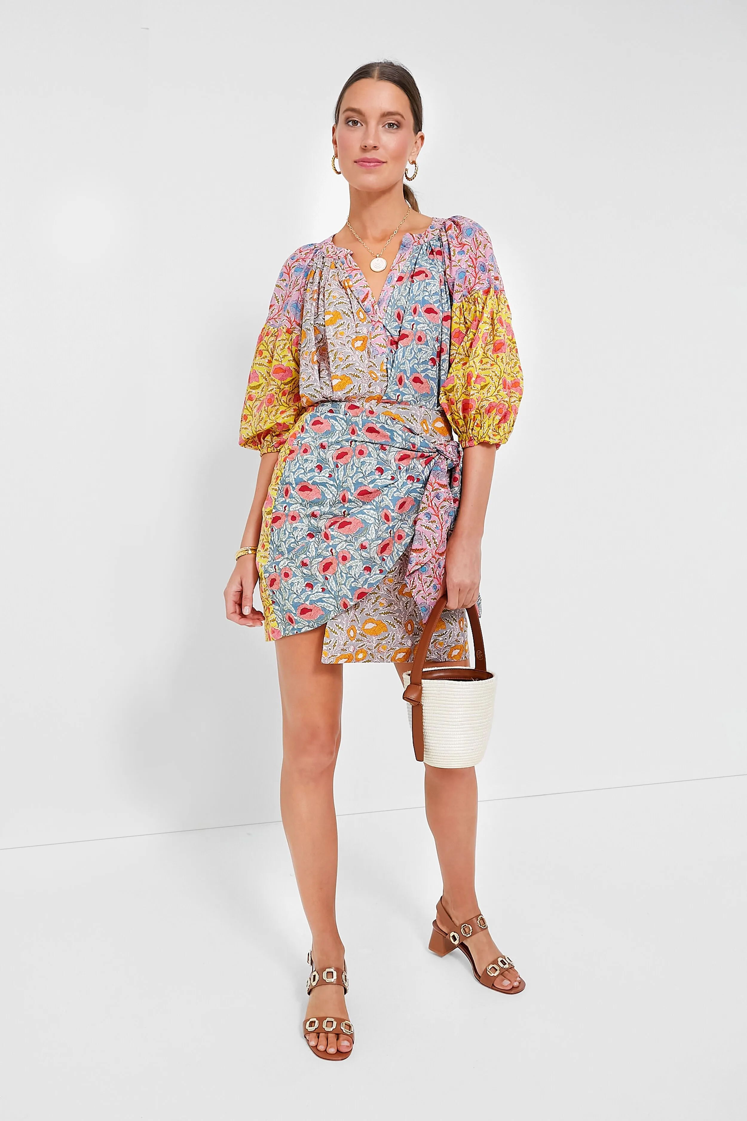 Multi Delilah Wrap Skirt