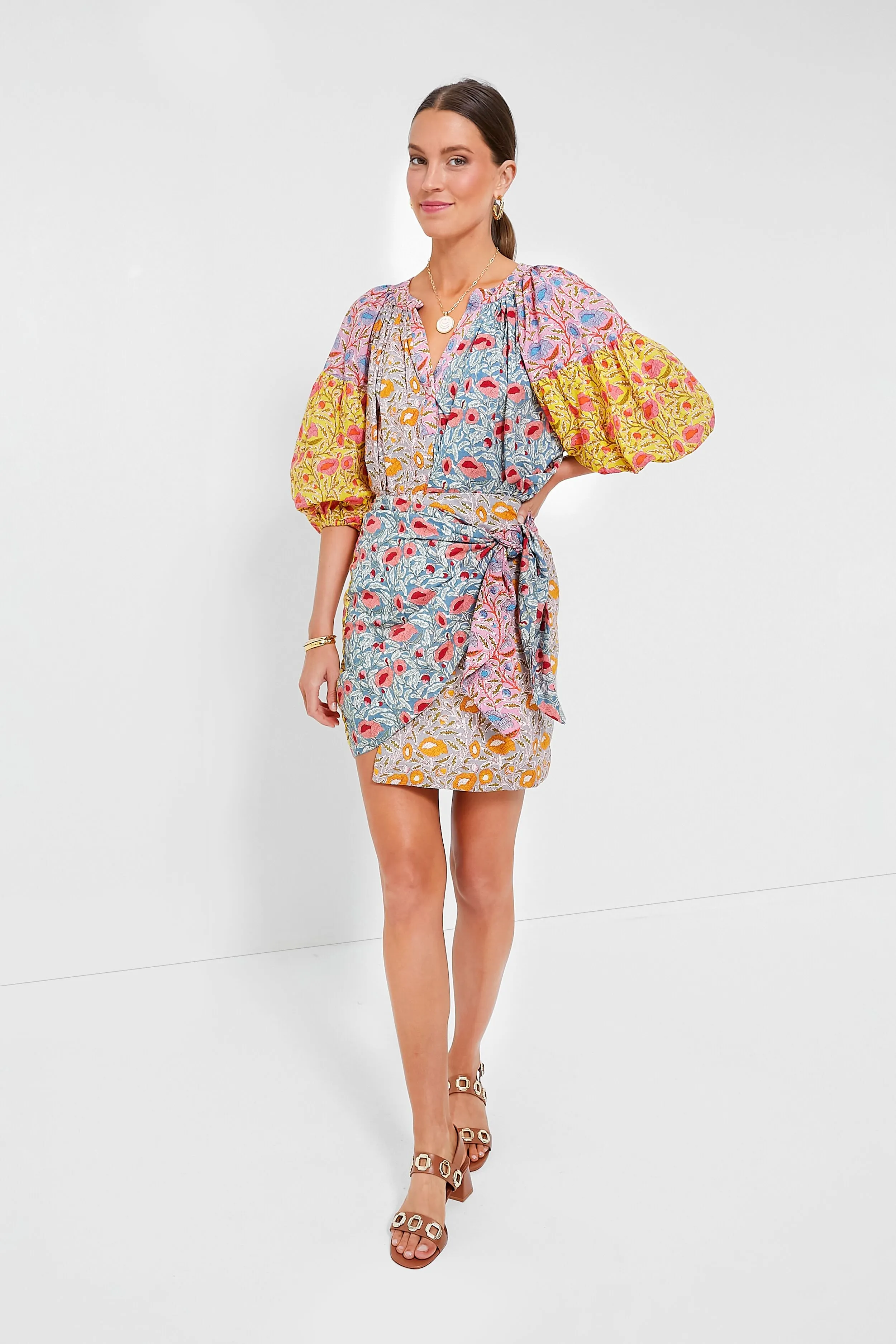 Multi Delilah Wrap Skirt