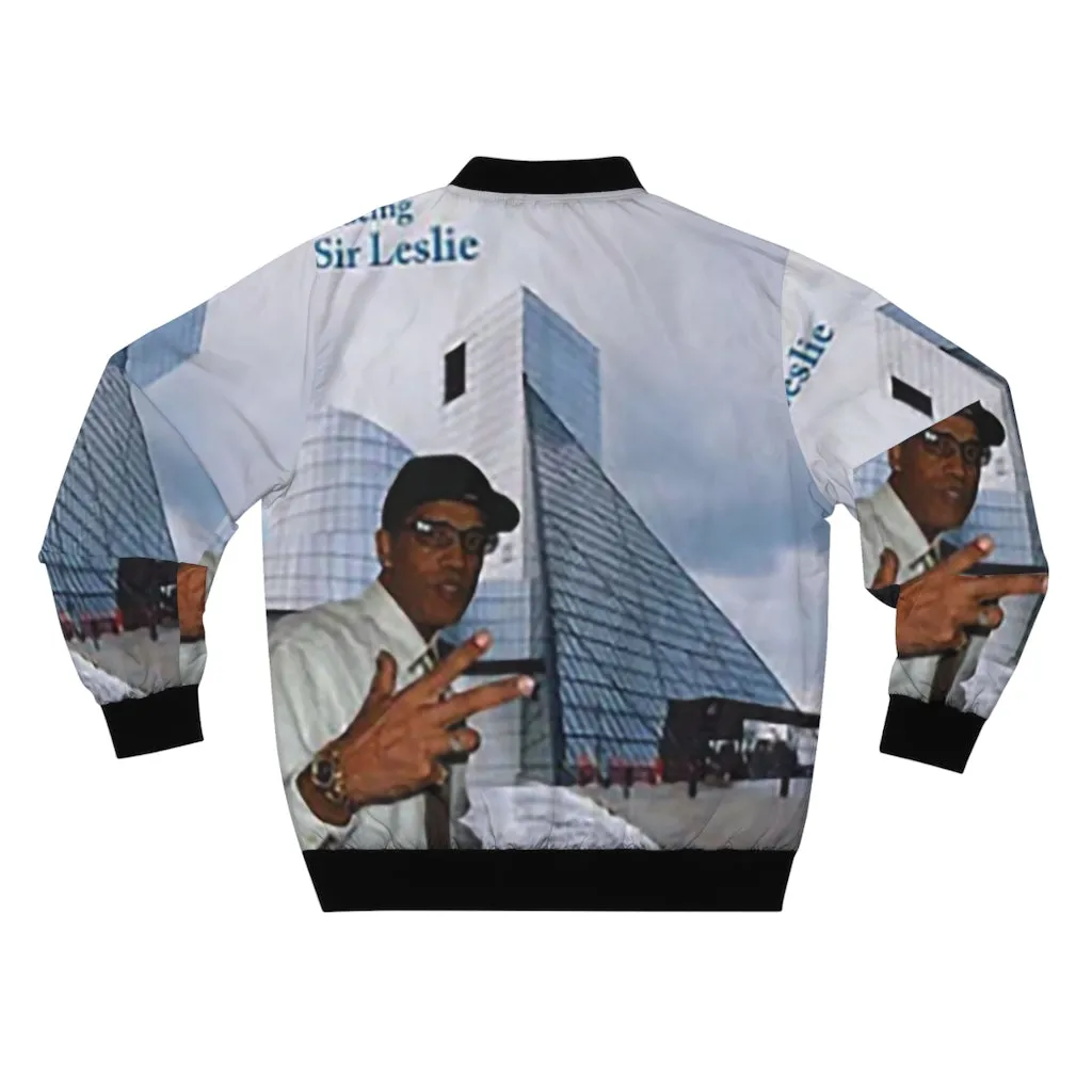 M.U.S.I.C. World HQ  Album Cover Series Men's AOP Bomber Jacket