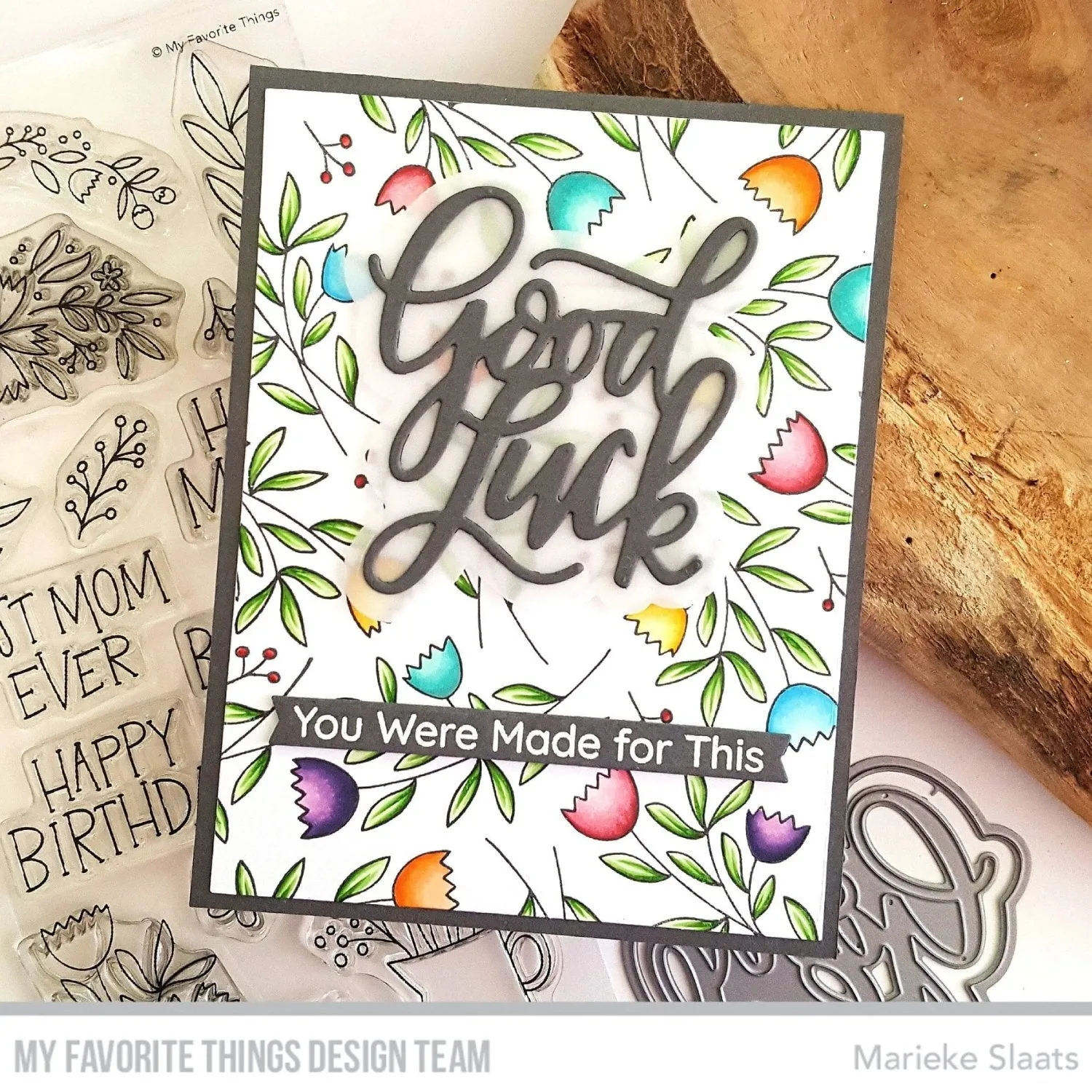 My Favorite Things Die-namics Die - Good Luck Greeting*